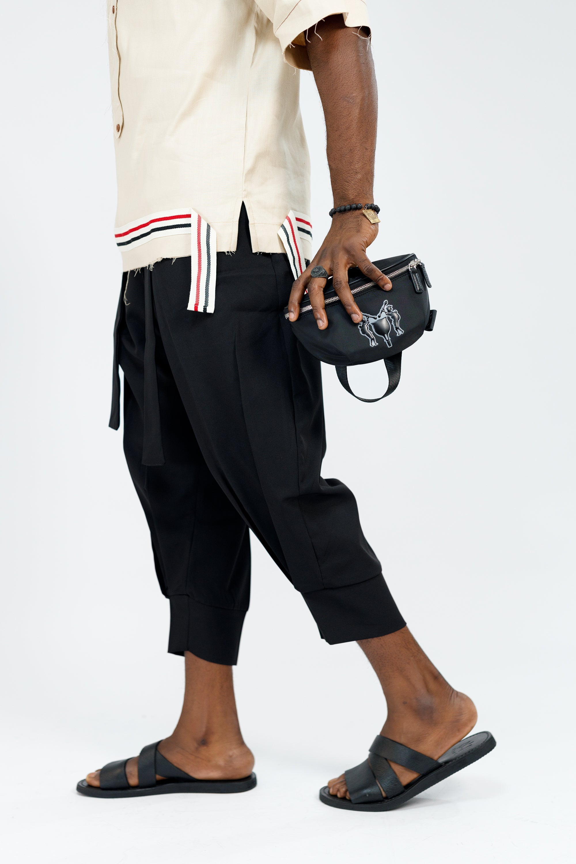 【COLOR iN ID】Ain Stud Three Quarter Pants ALC Women's Maizie Mini Houndstooth Pant | $495.00 | Saint