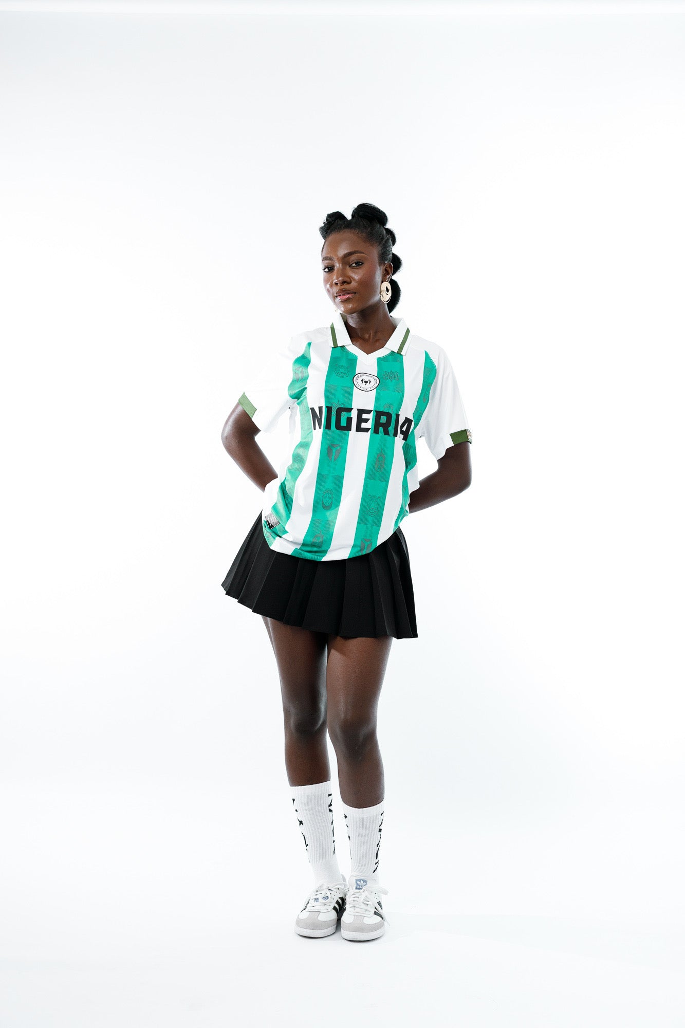 LXN Nigerian Jersey season 2 in White