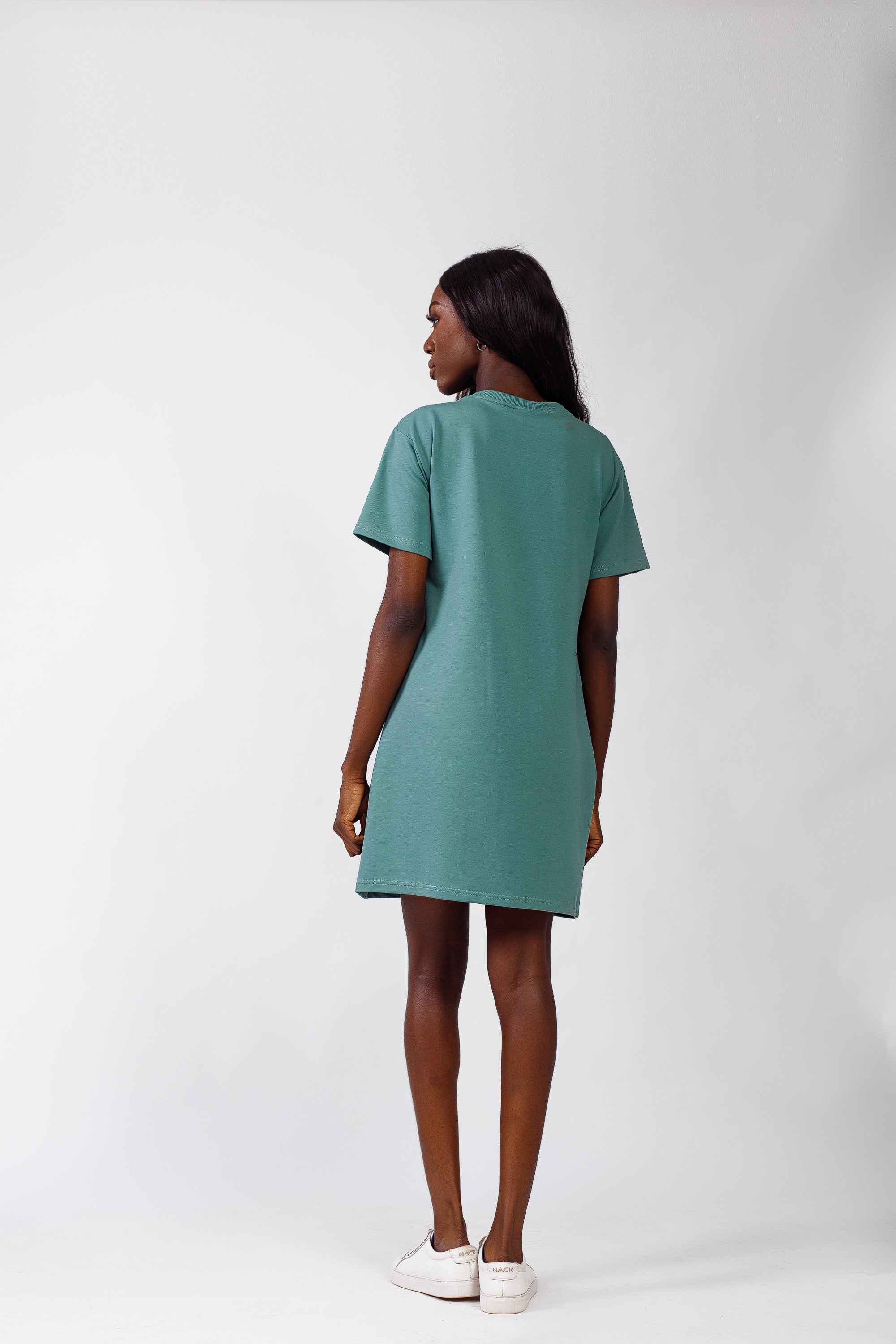 Adanma Dress in Green