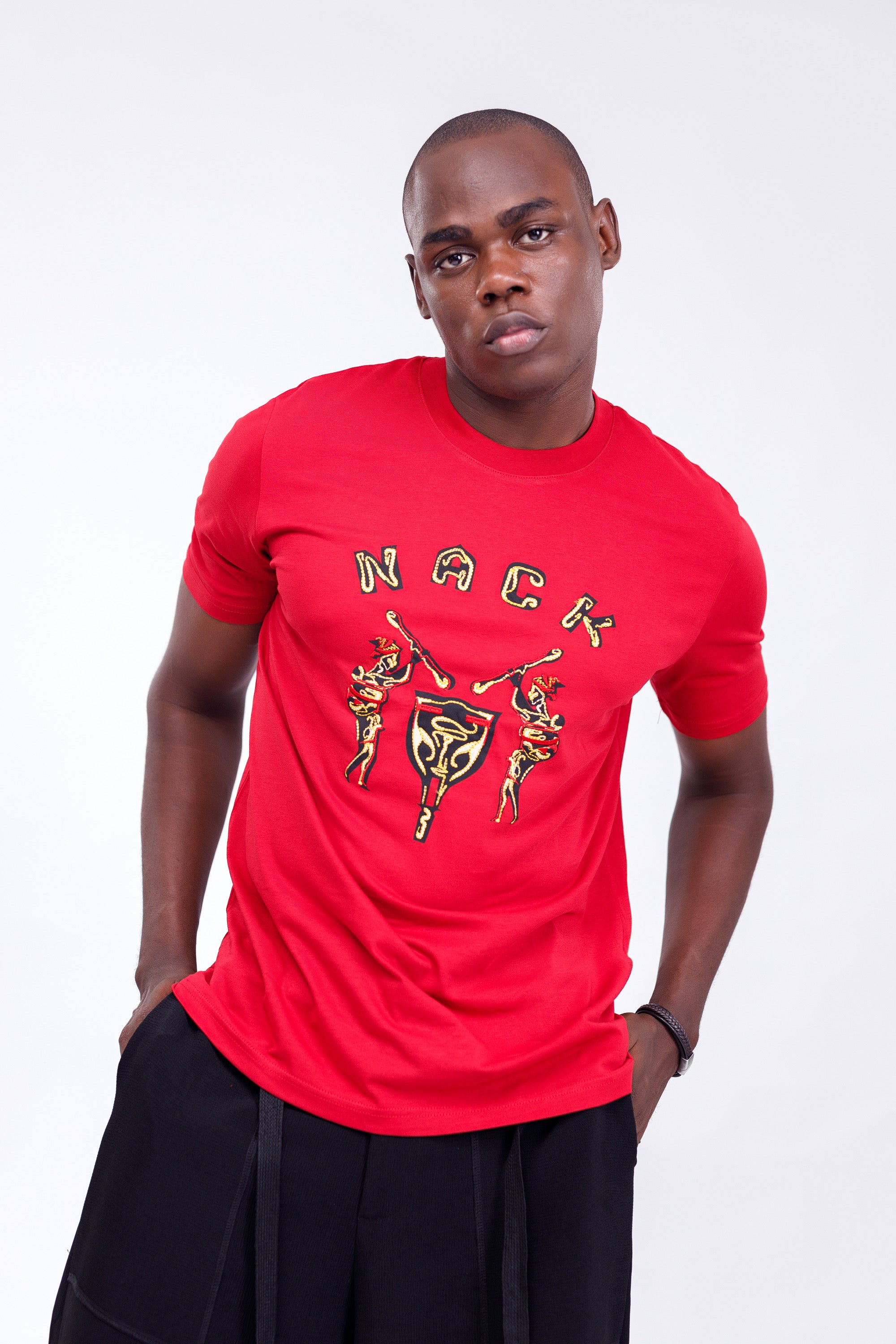 NACK Classic Tee in Wine