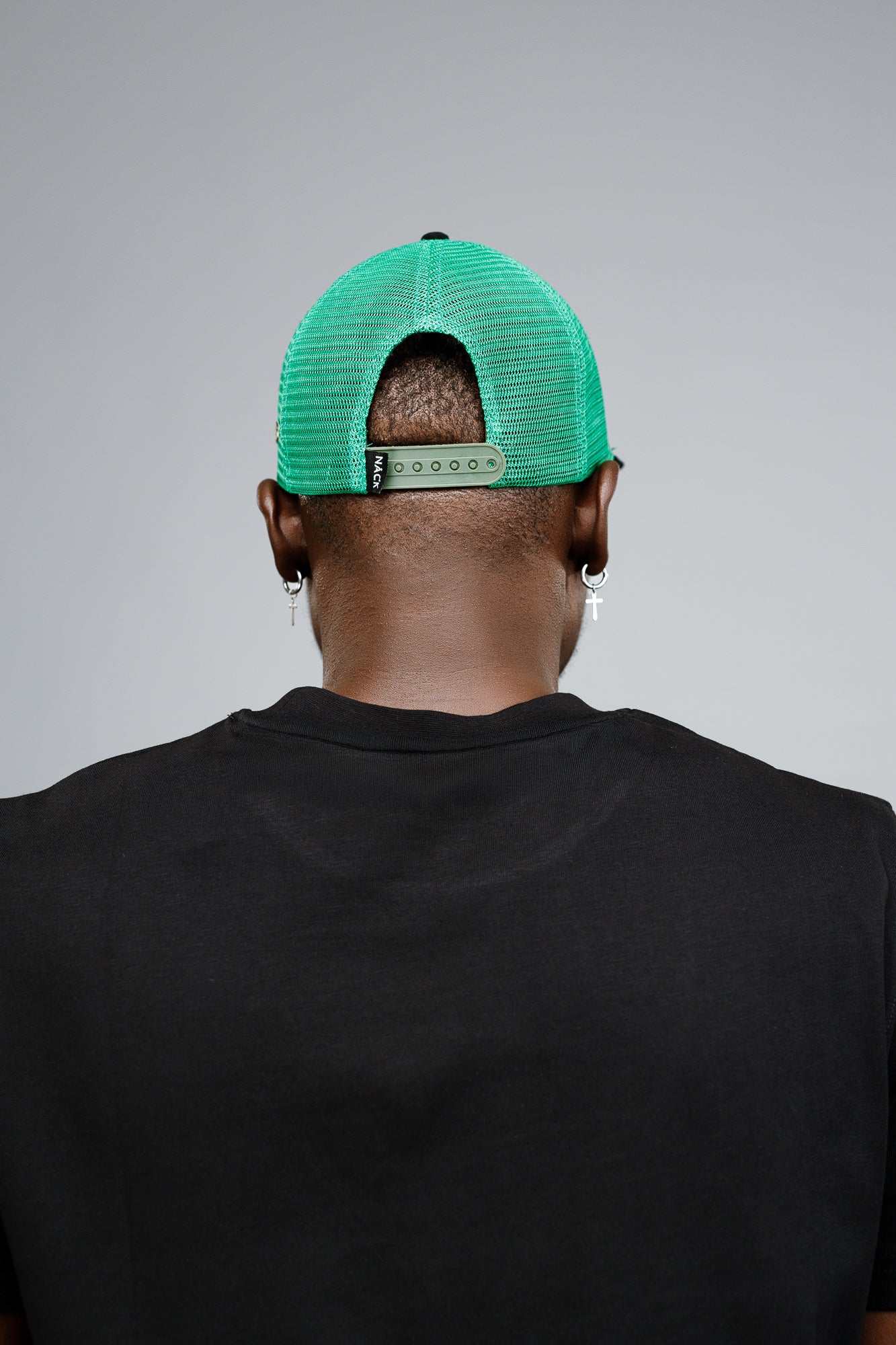 NACK 3D Mini Logo Cap in Green