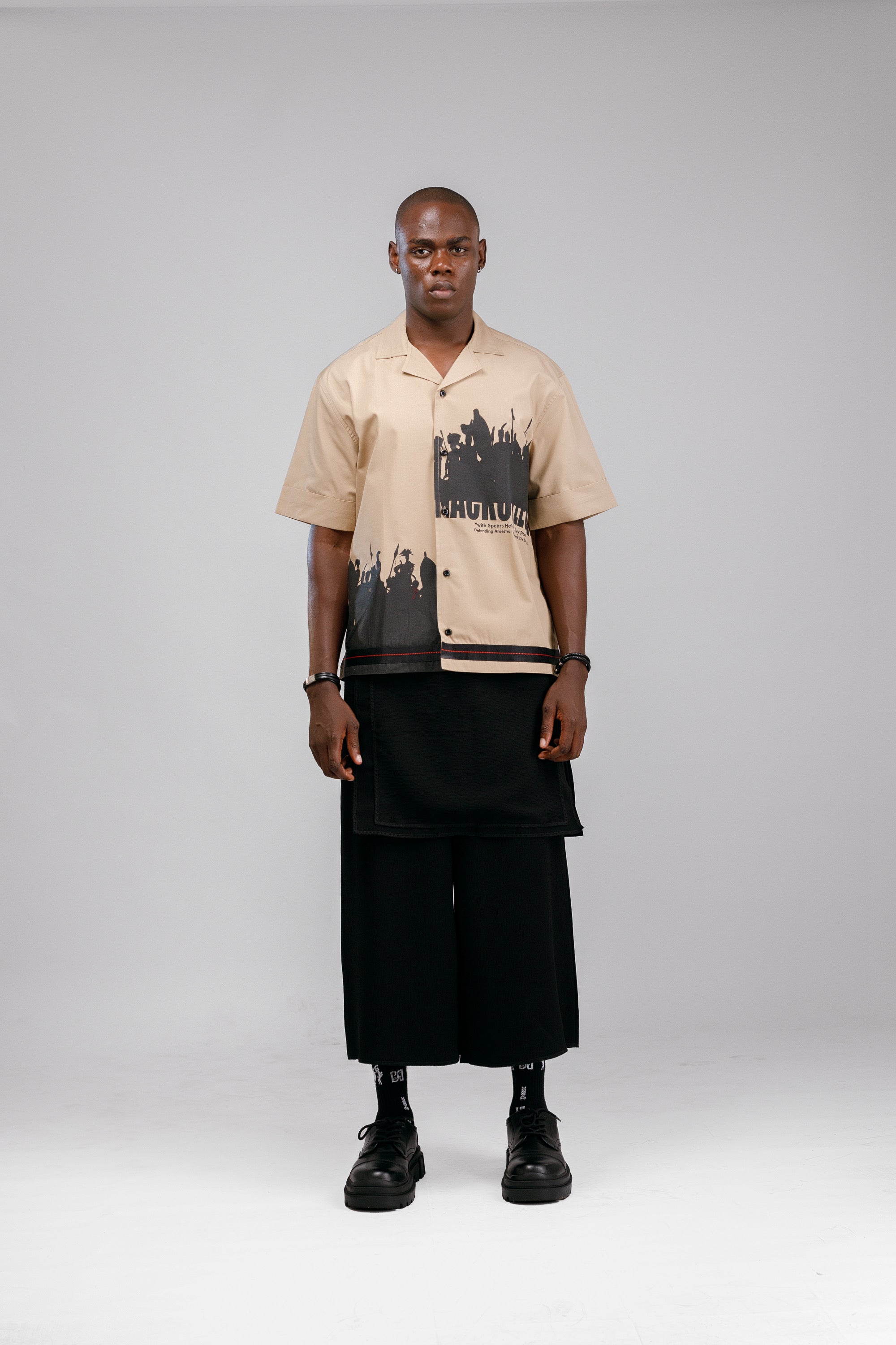 Jagun Shirt in Beige