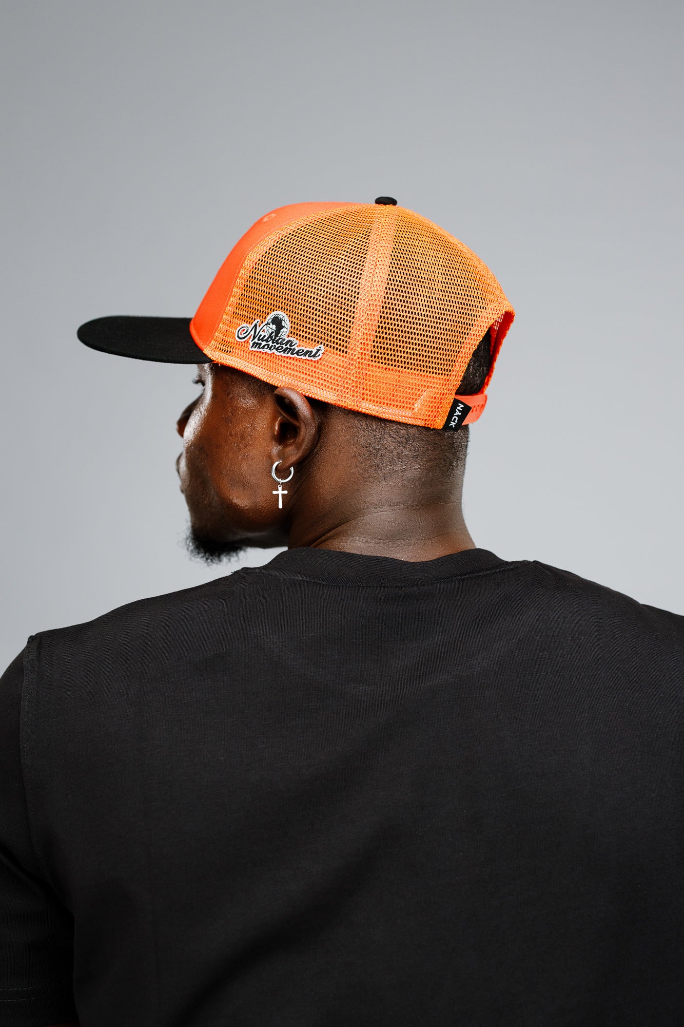 NACK 3D Mini Logo Cap in Orange