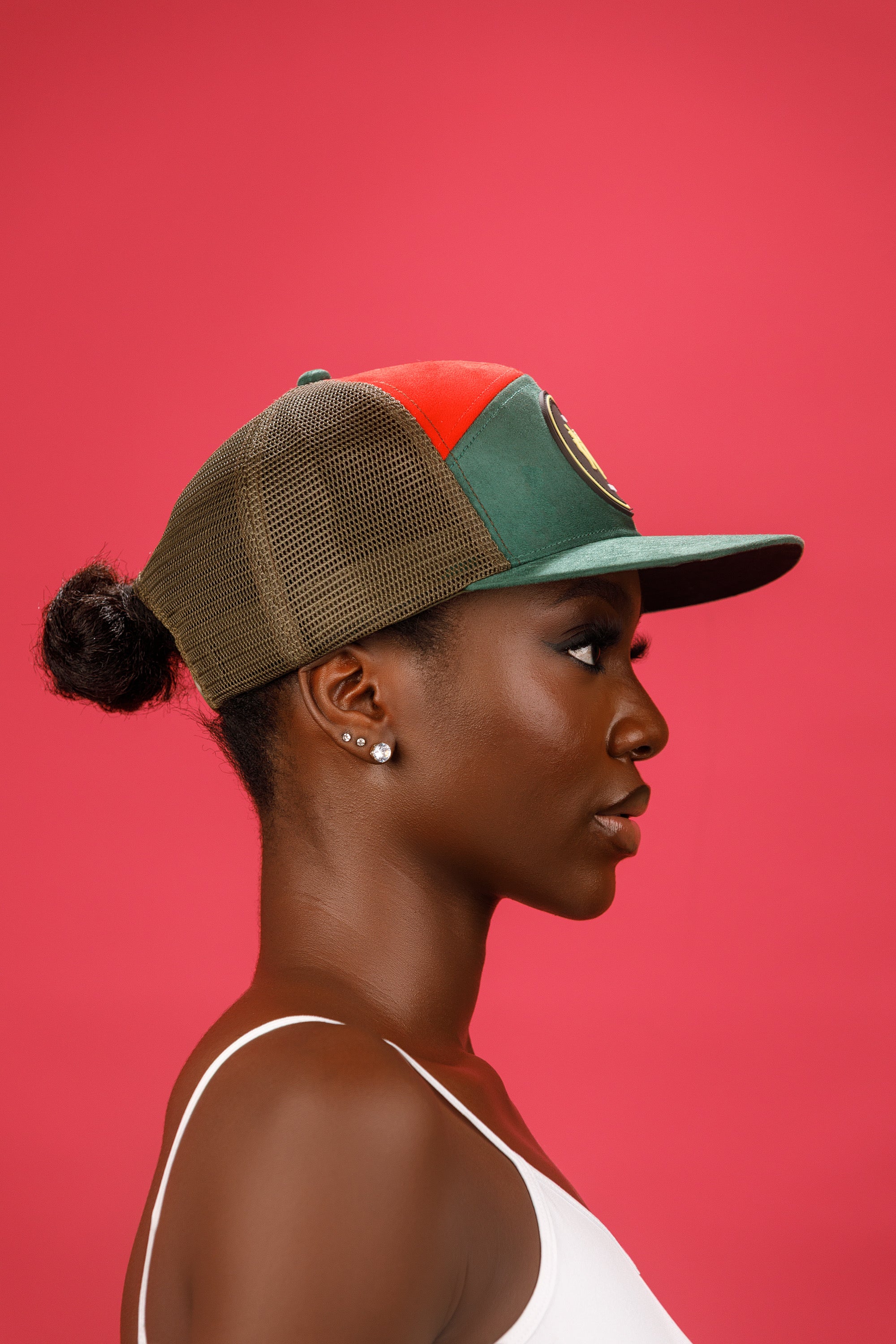 NACK GFA 7-Panel Cap in Green