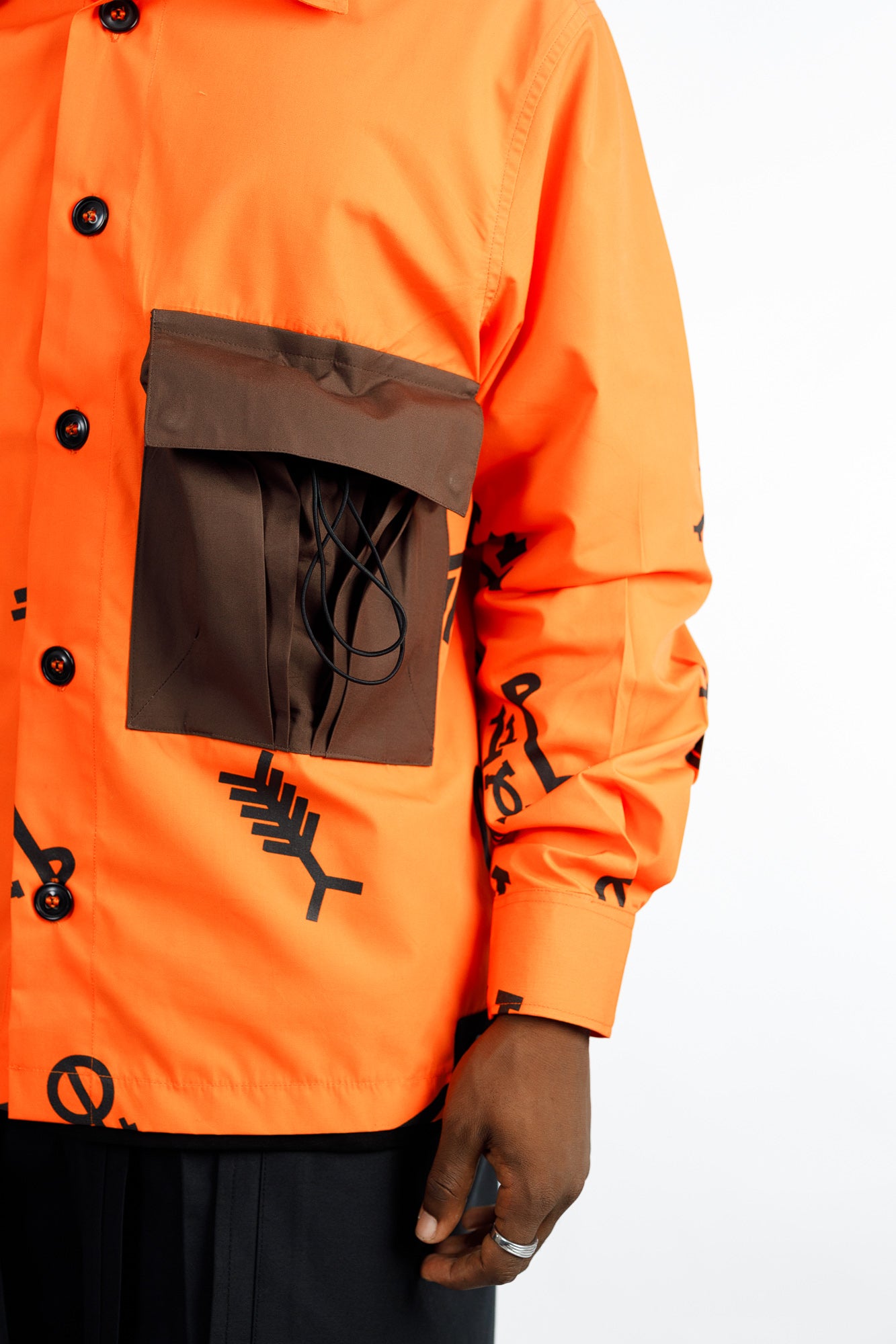 AKARA ORANGE SHIRT