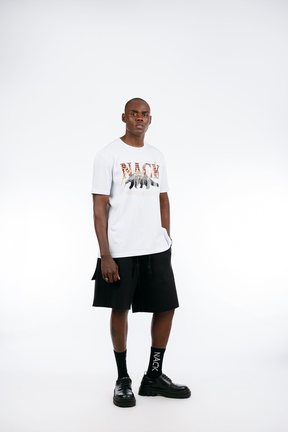 Pangolin Tee in White