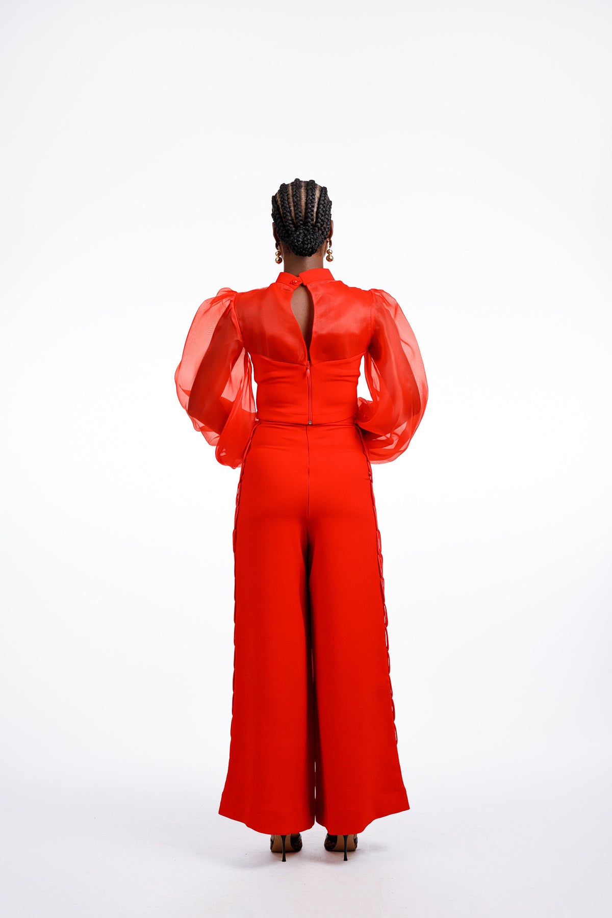 Ara-Set Pant in Red