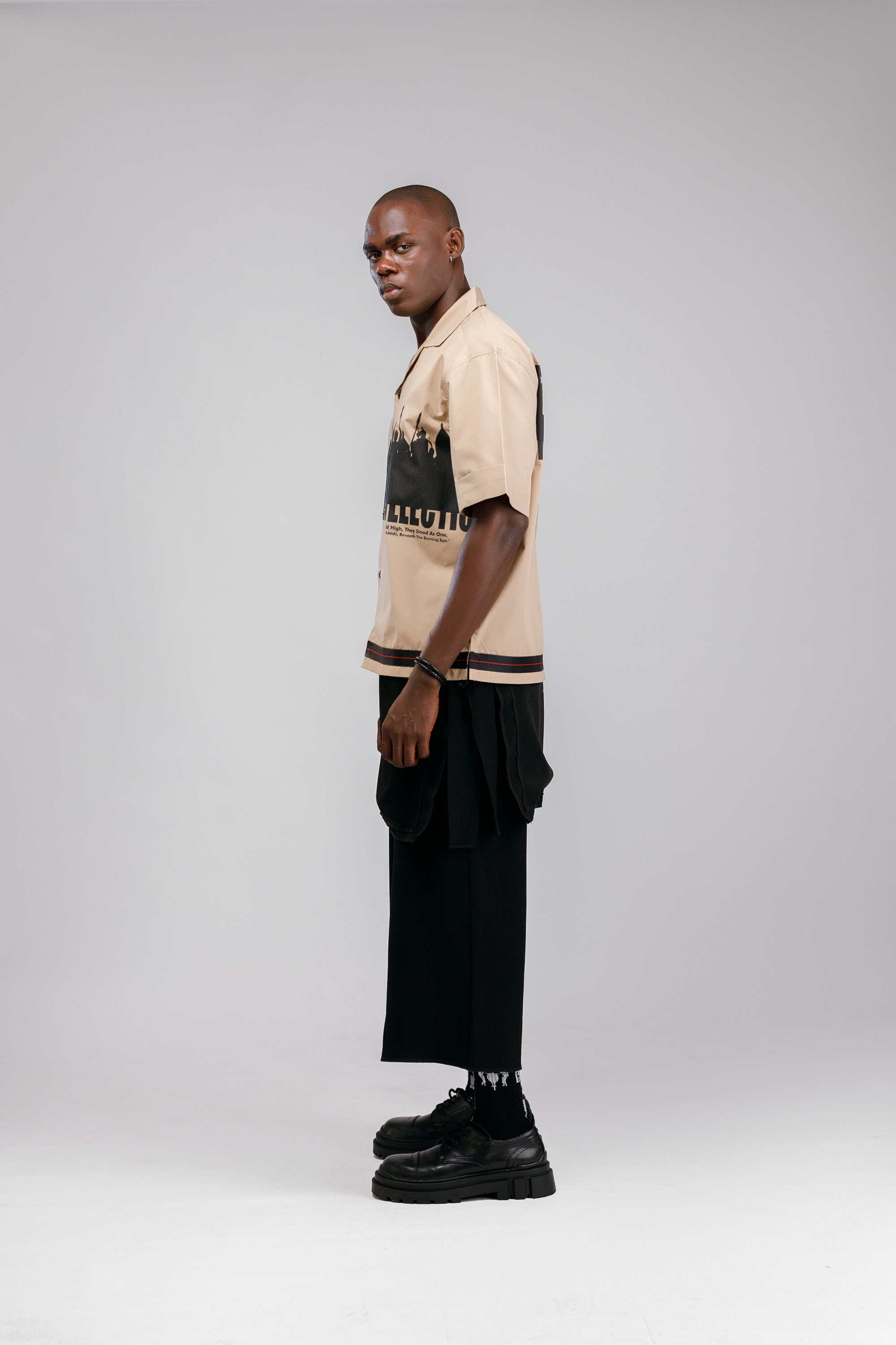 Jagun Shirt in Beige
