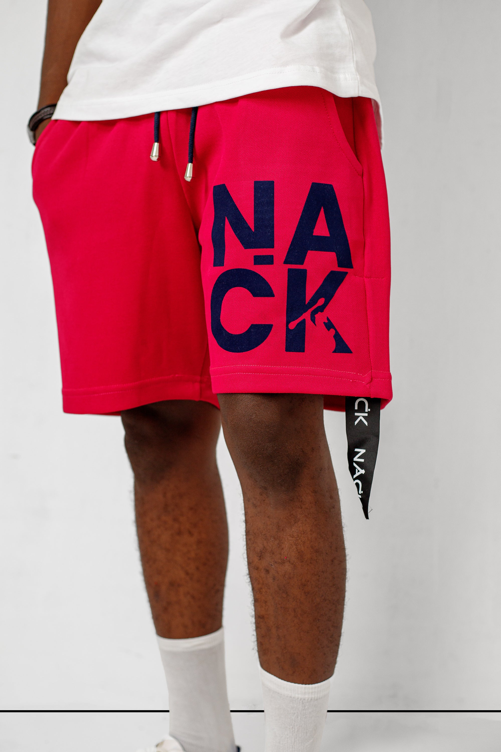 Jogger Shorts in Pink