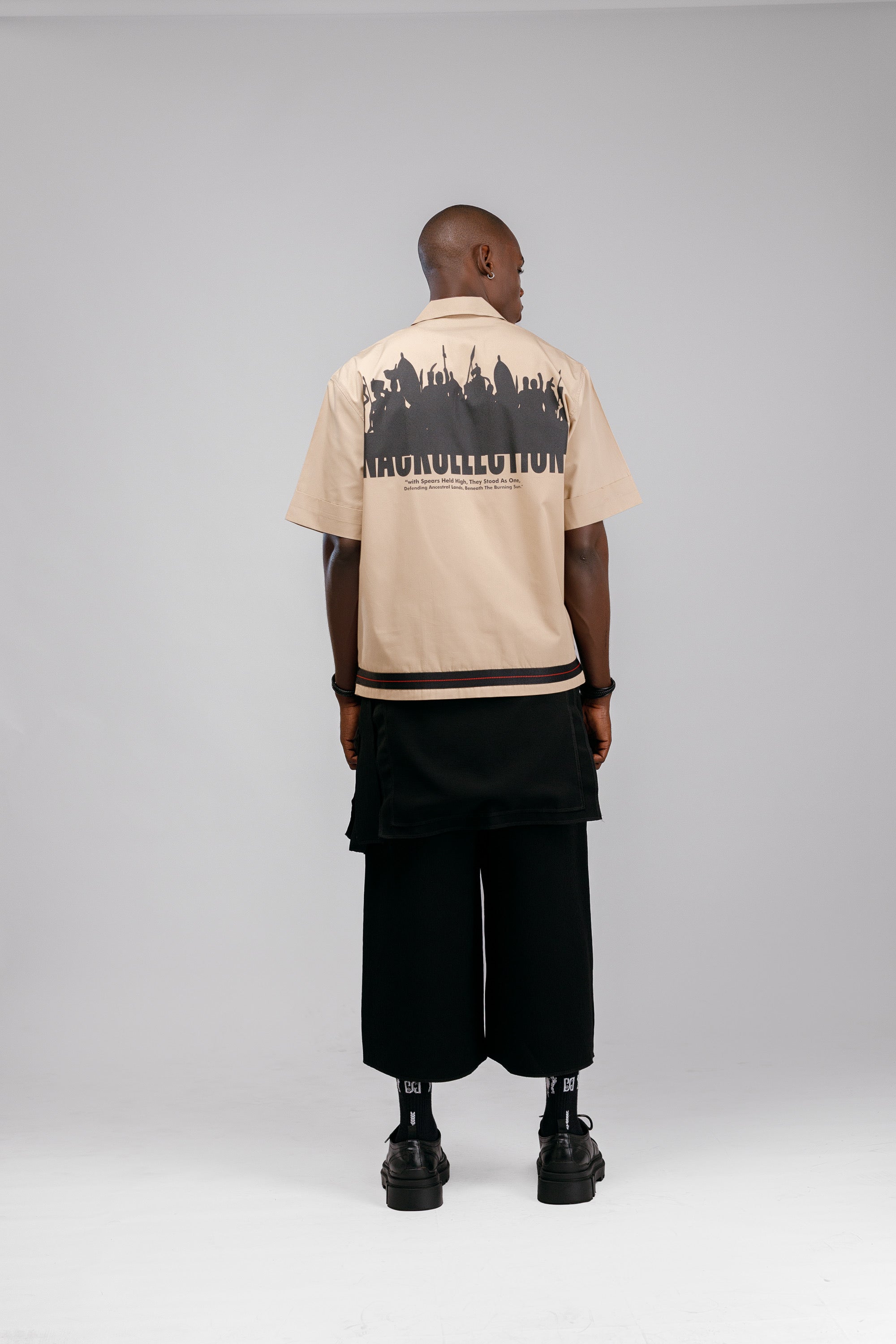 Jagun Shirt in Beige