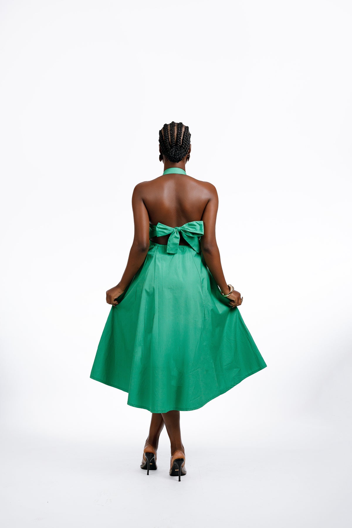 Female Dress (Ife) in Green