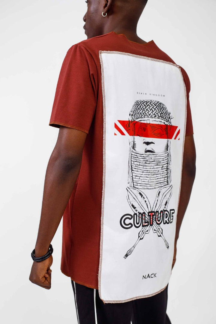 Liberation Tee in Wine