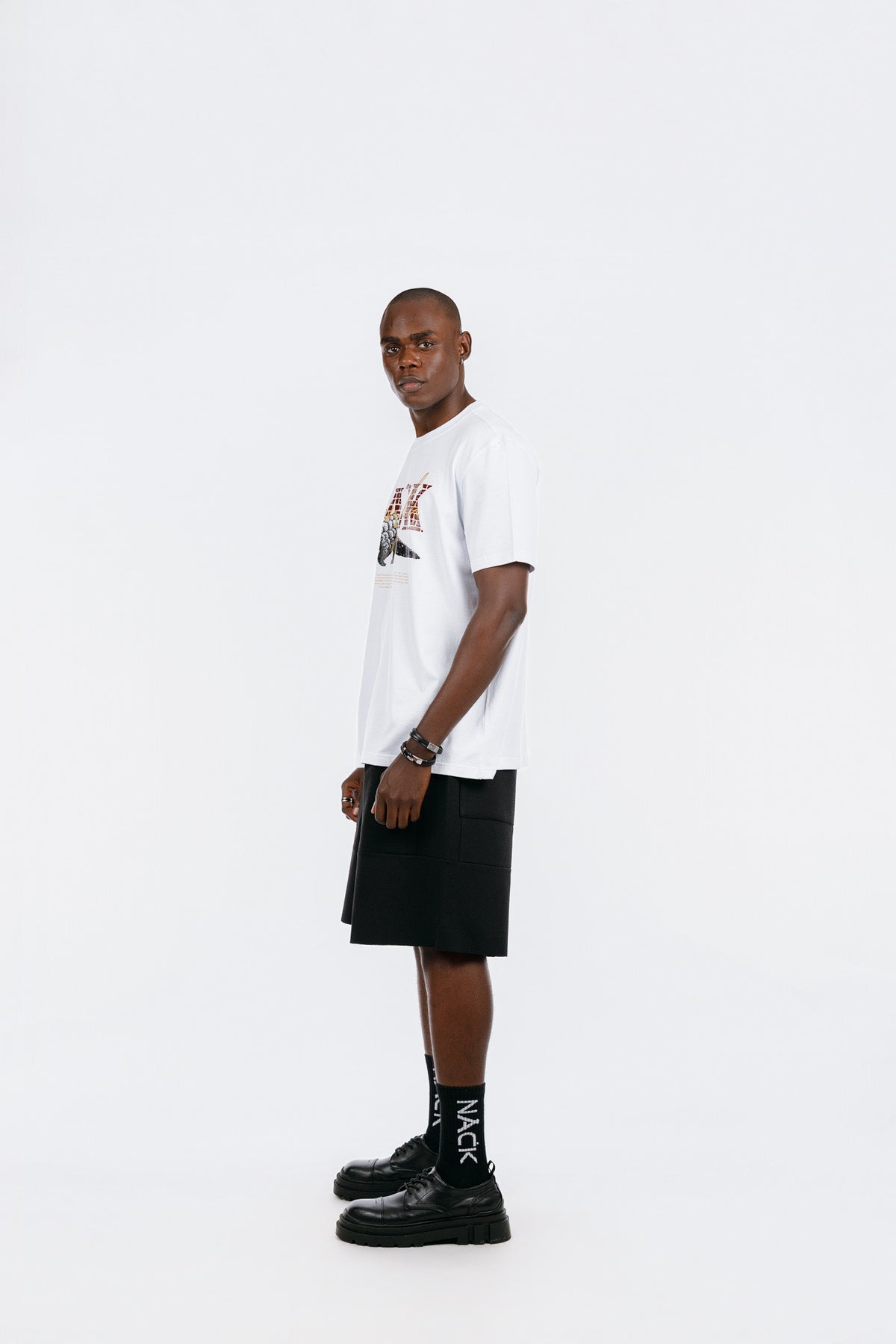 Pangolin Tee in White