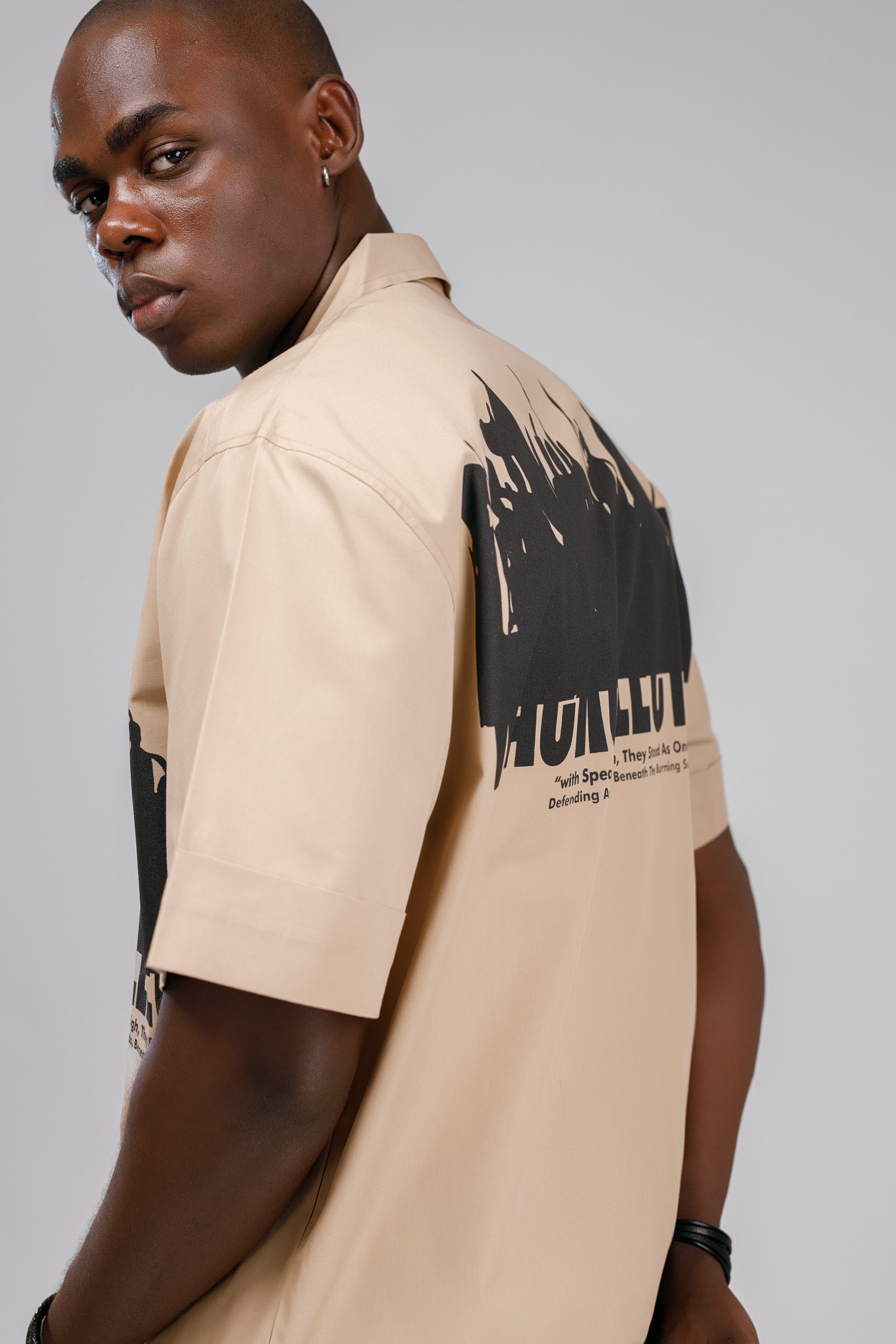 Jagun Shirt in Beige