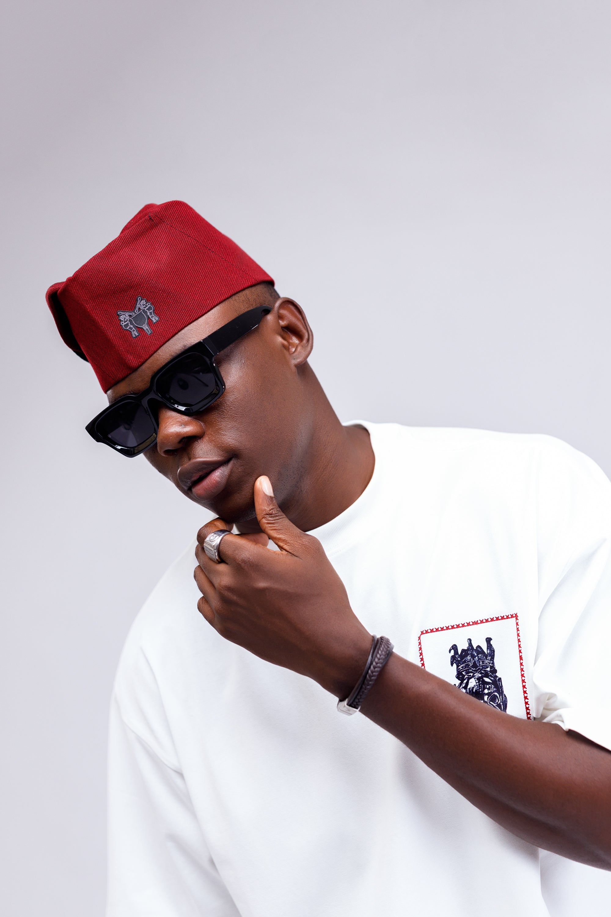 Fila Hat in Wine