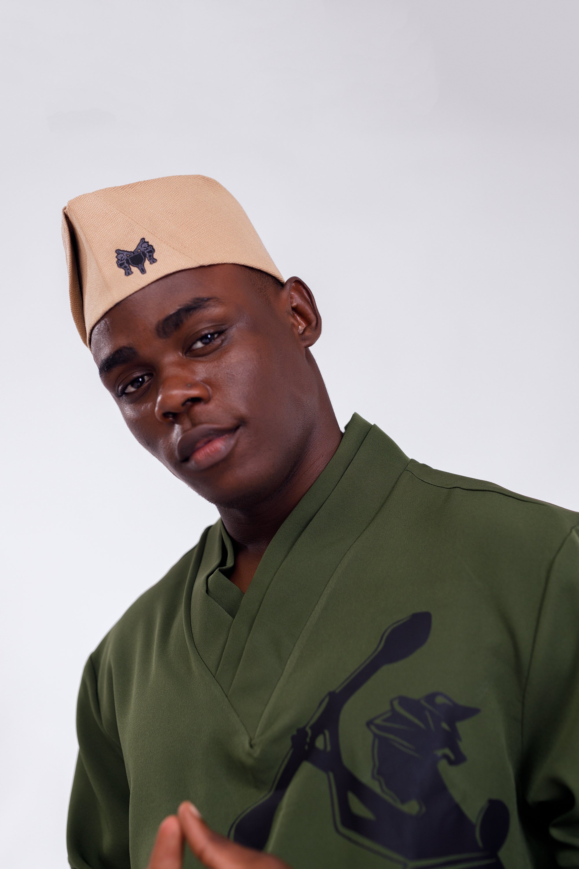 Fila Hat in Beige
