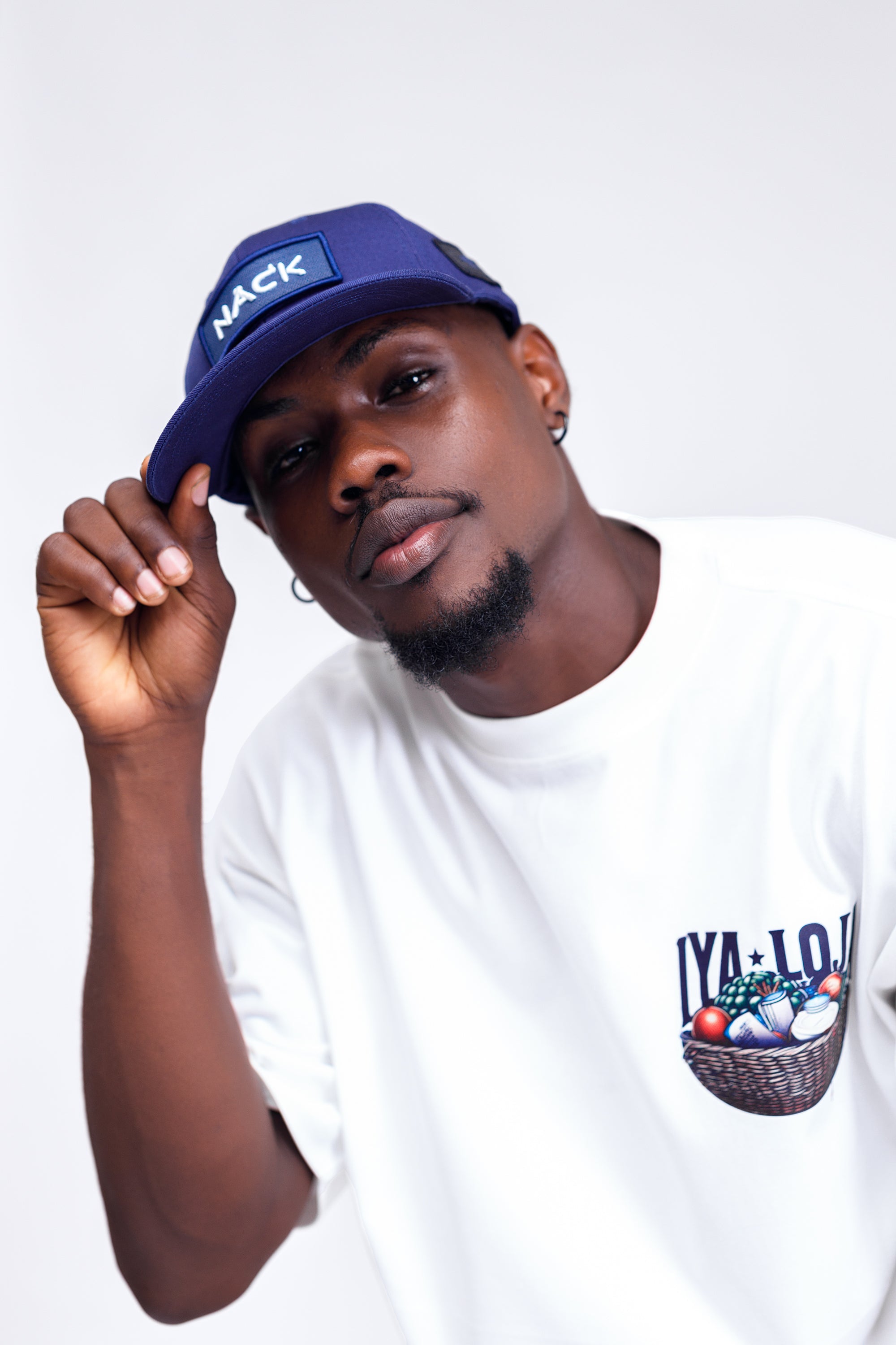 NACK Patch Cap in Blue