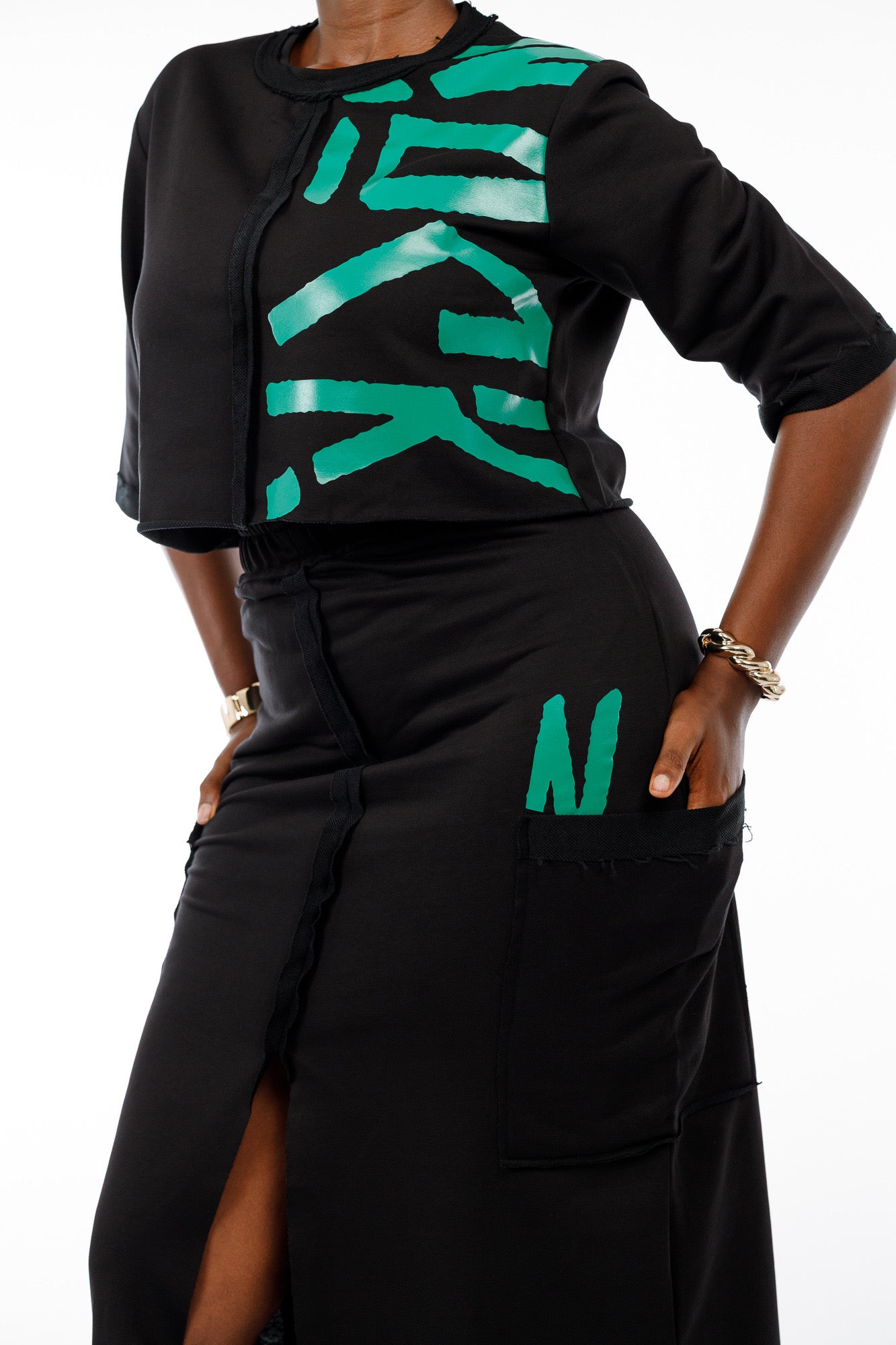 Female Karko 2pcs in Black