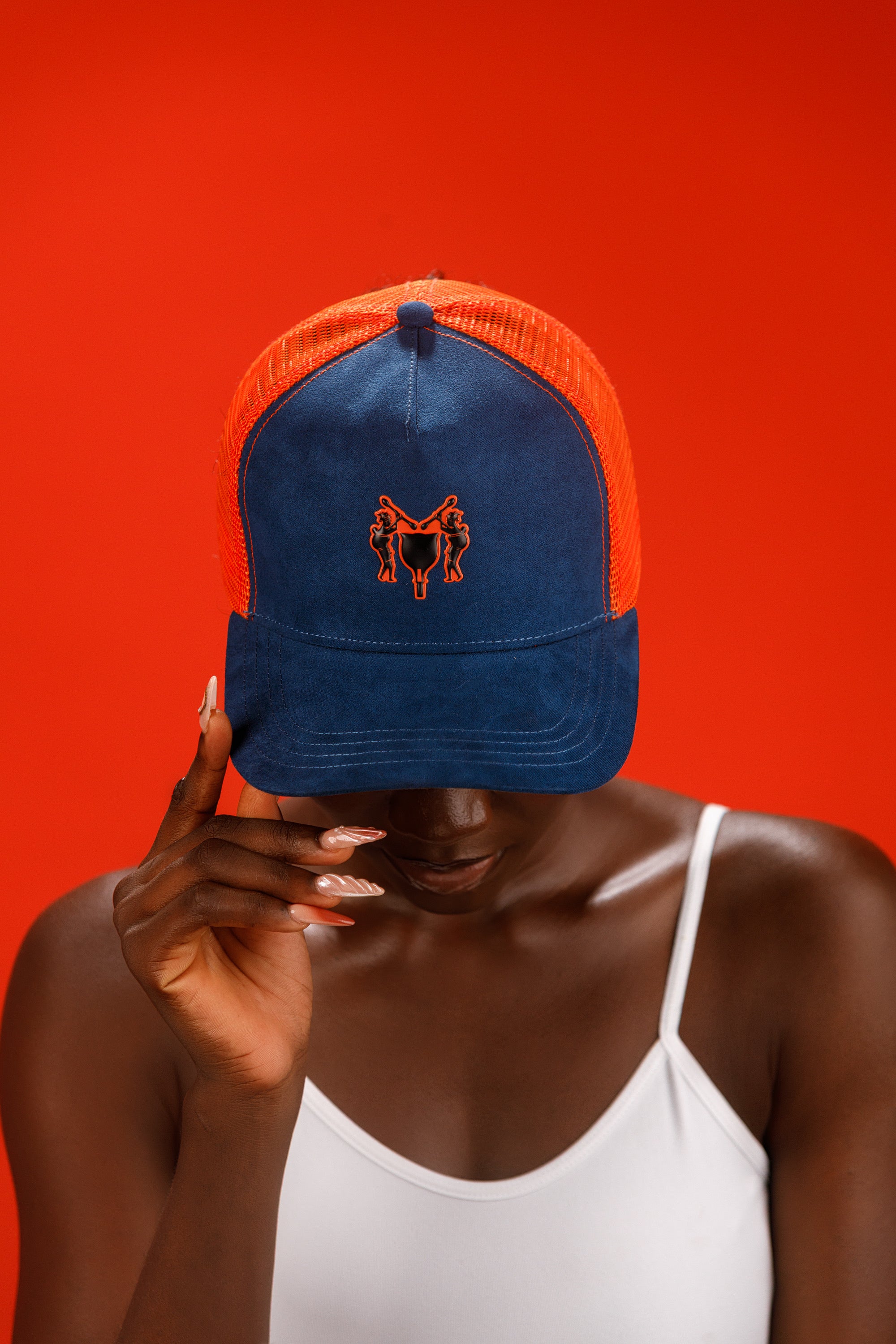 NACK 3D Mini Logo Cap in Blue
