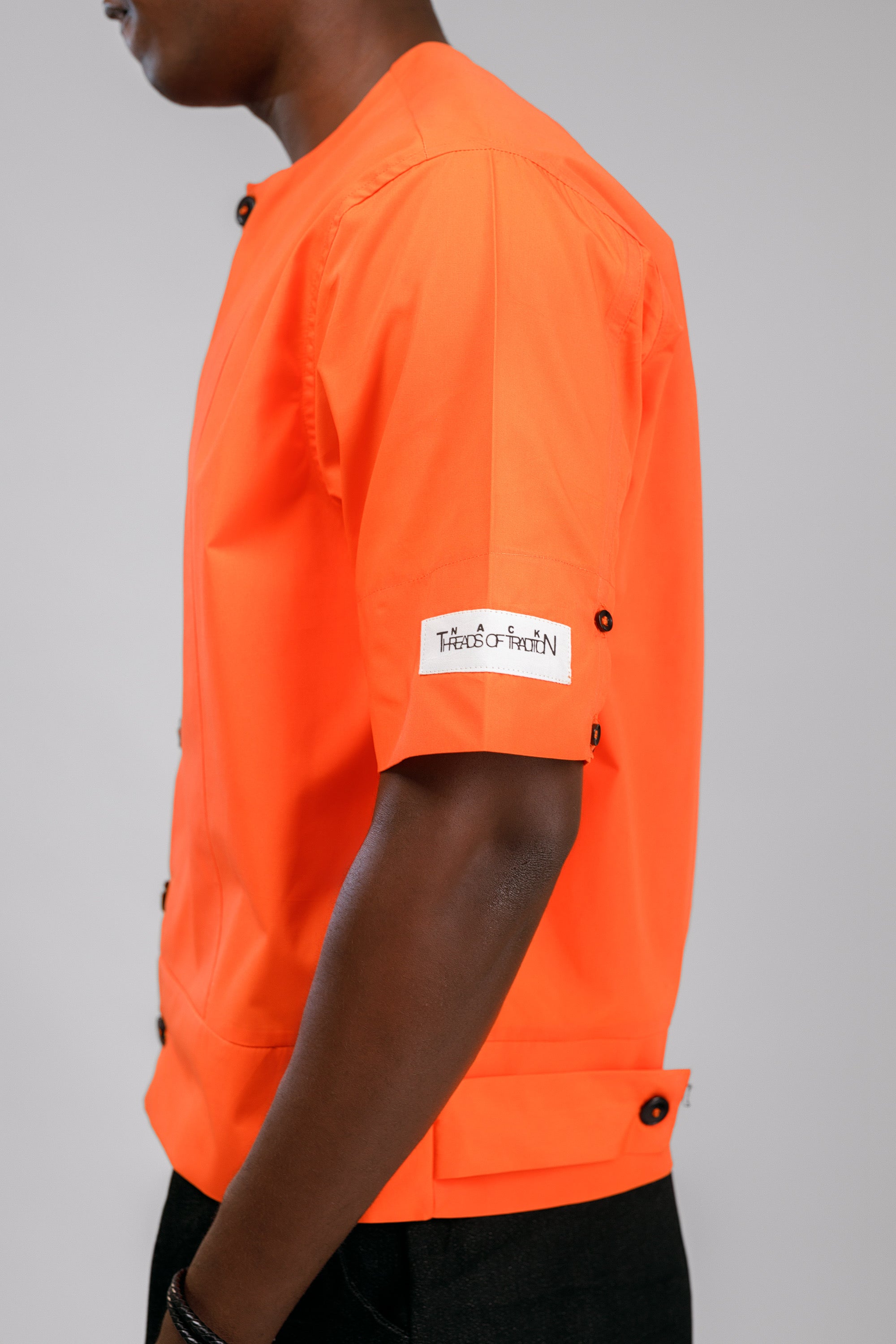 T.O.T SHIRT IN ORANGE (THREADS OF TRADITION)