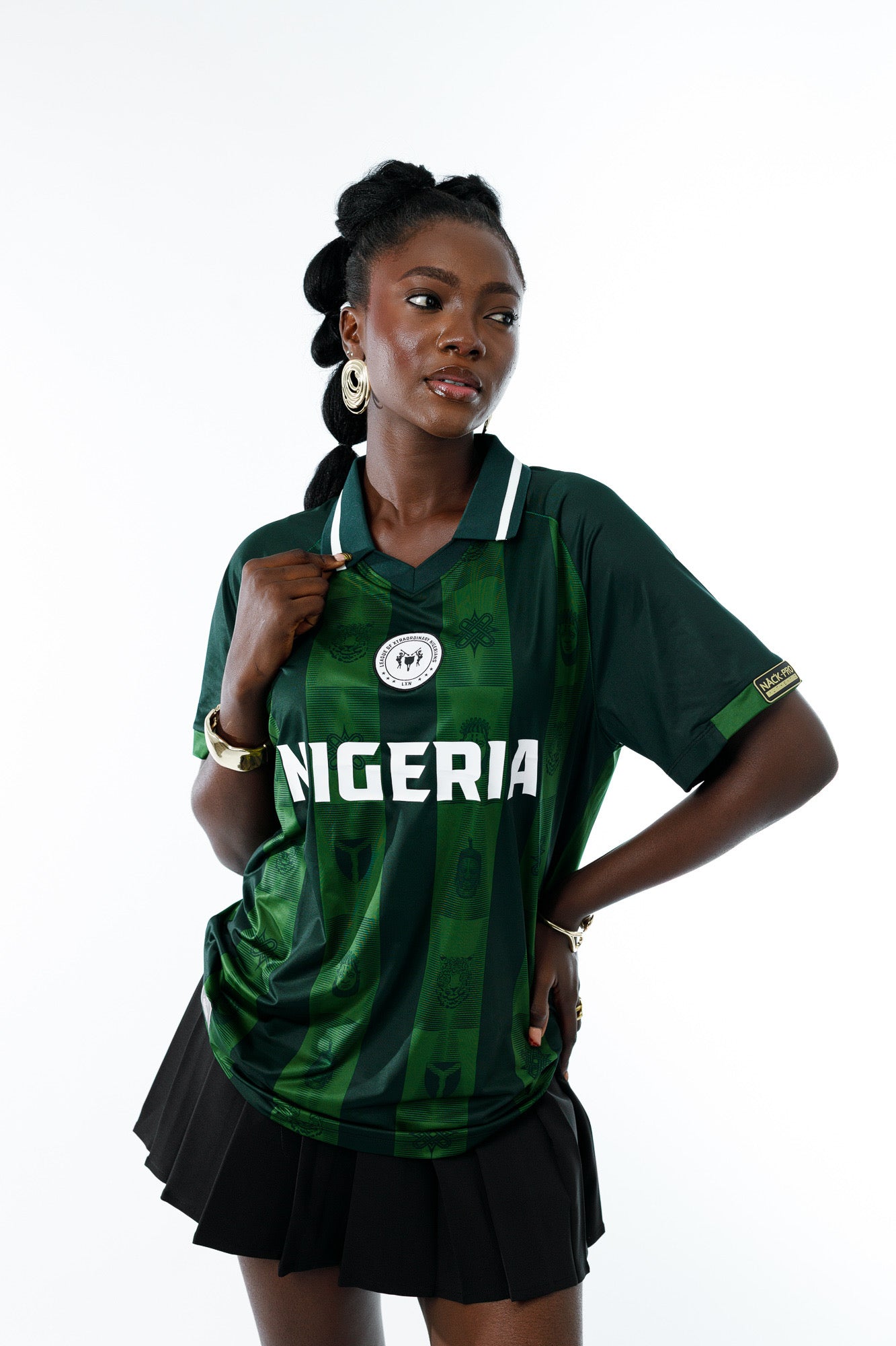 LXN Nigerian Jersey season 2 in Green