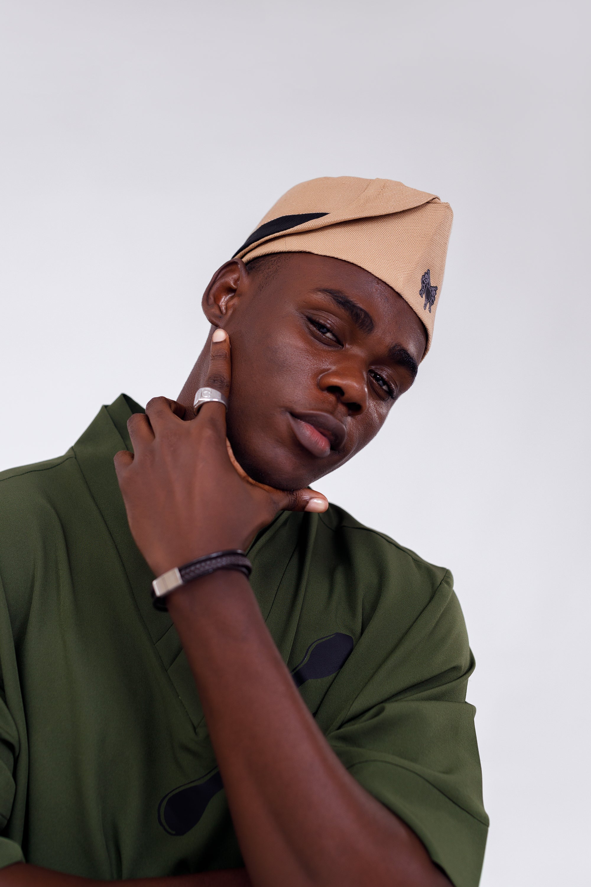 Fila Hat in Beige
