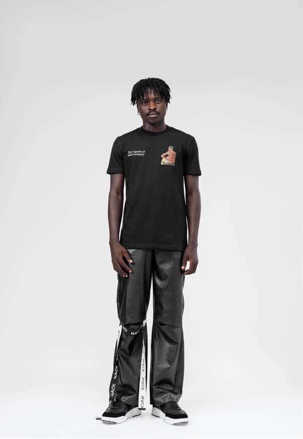 Black History Tee in Black - Shirts & Tops