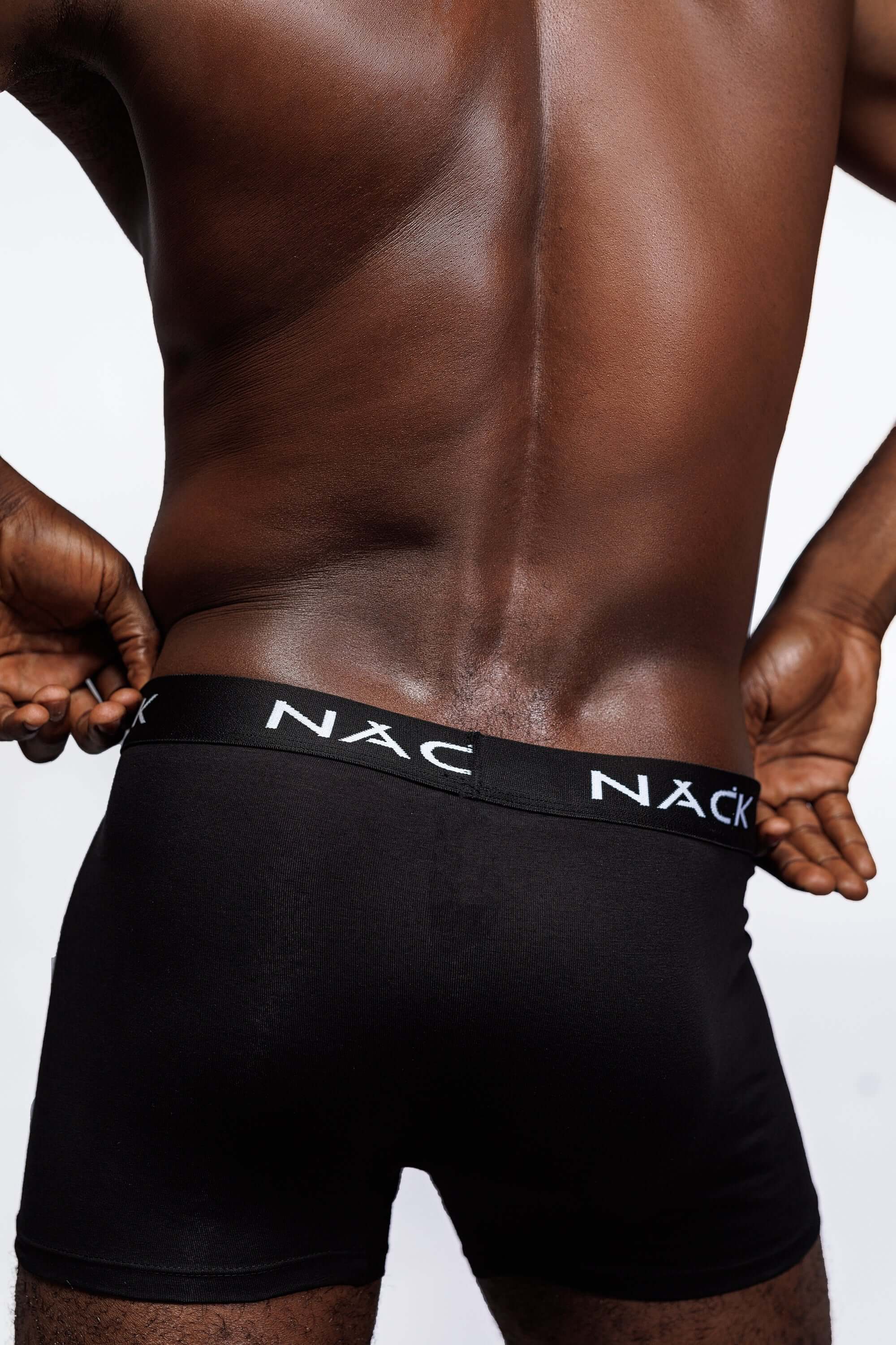 NACK Briefs - A set of 2 (Black & White) - Uncategorized