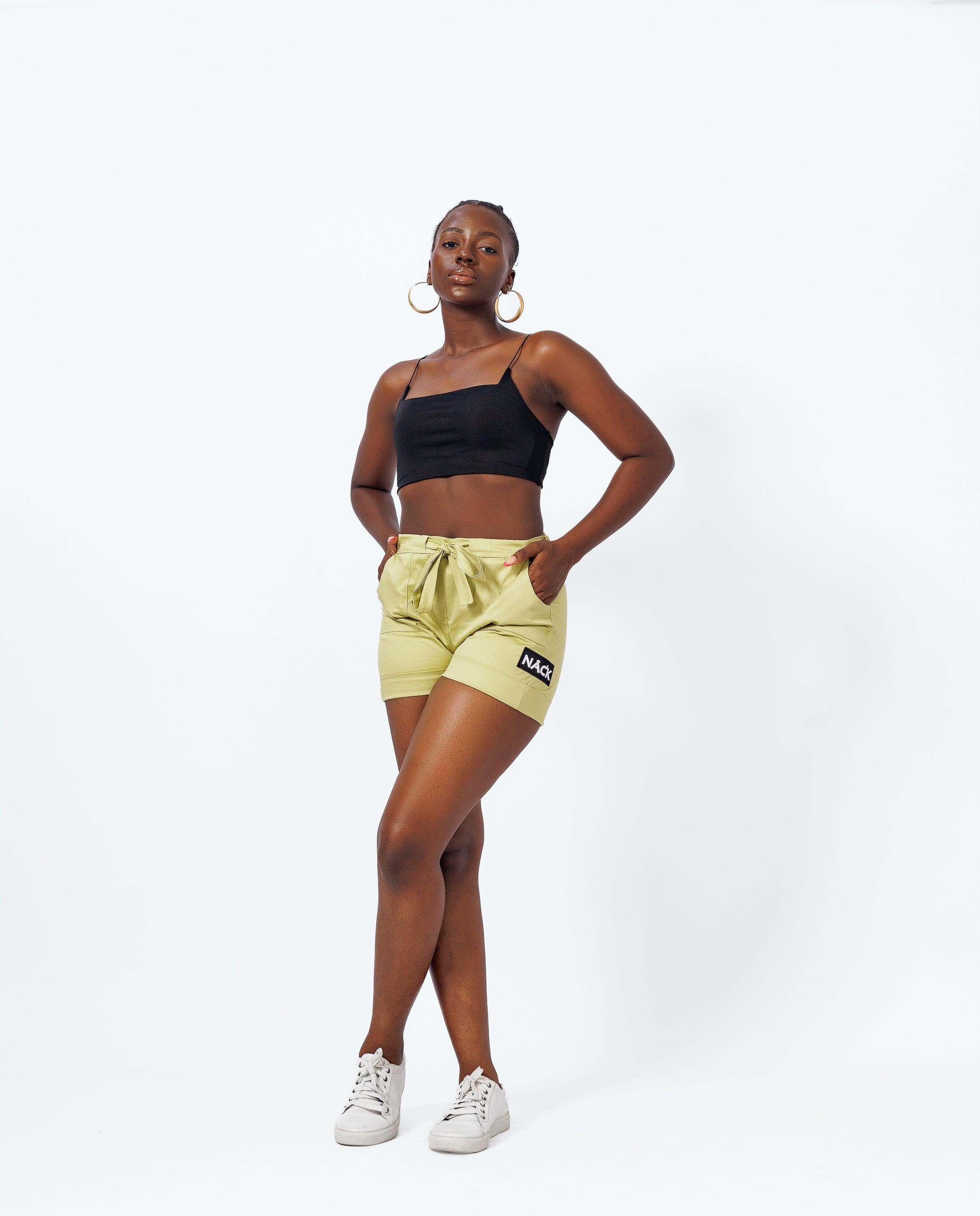 Female Short in Lemon - Clothing