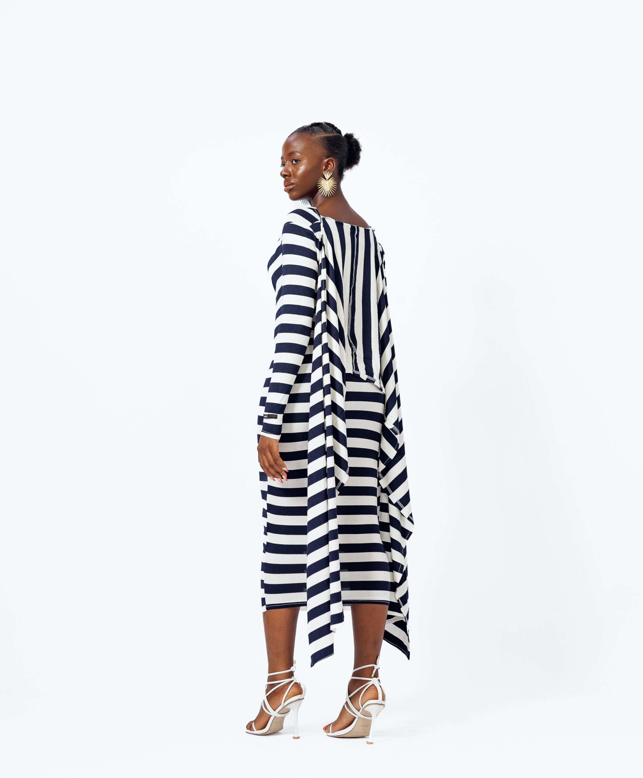 Biba Stripe Dress - Dresses