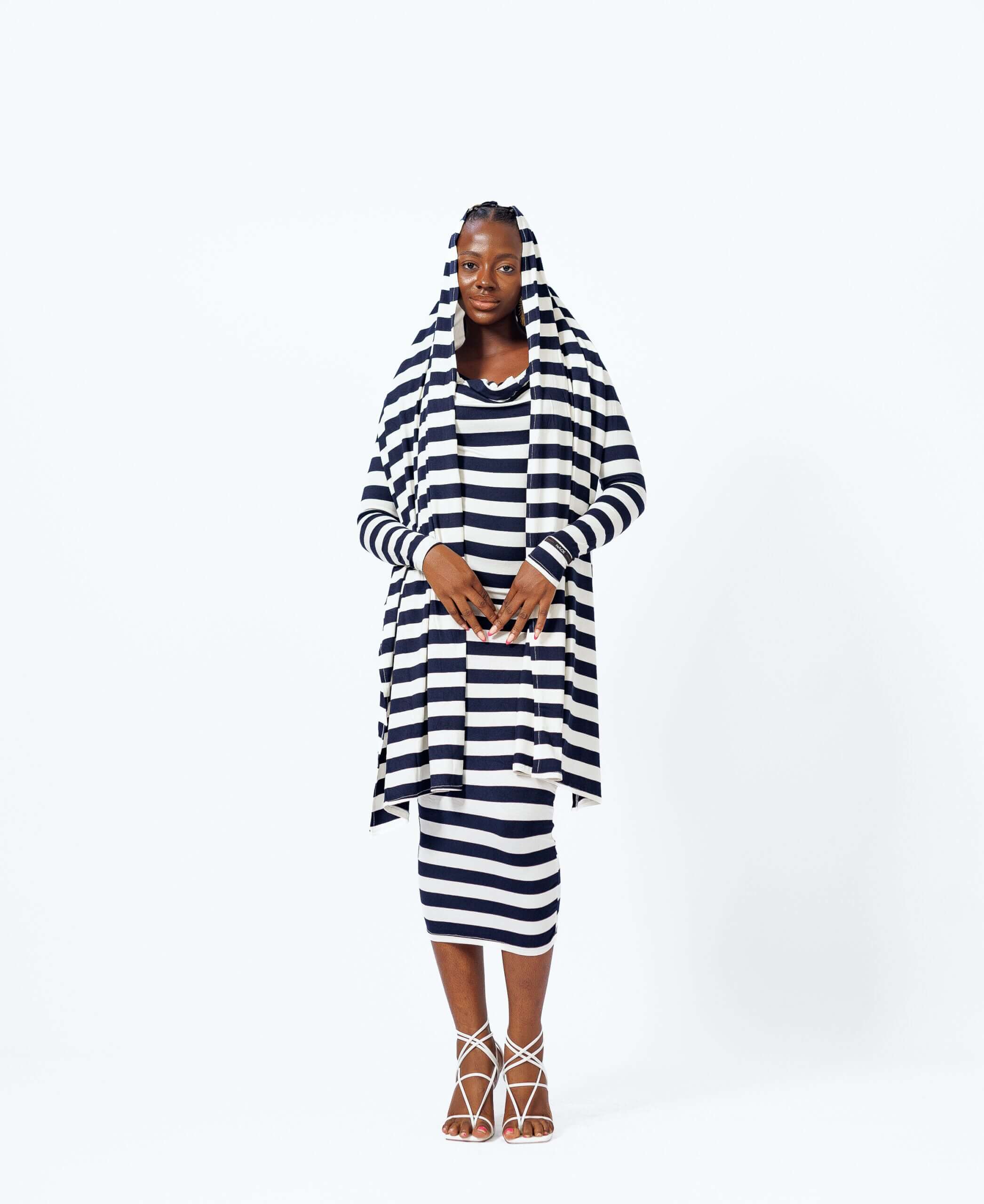 Biba Stripe Dress - Dresses