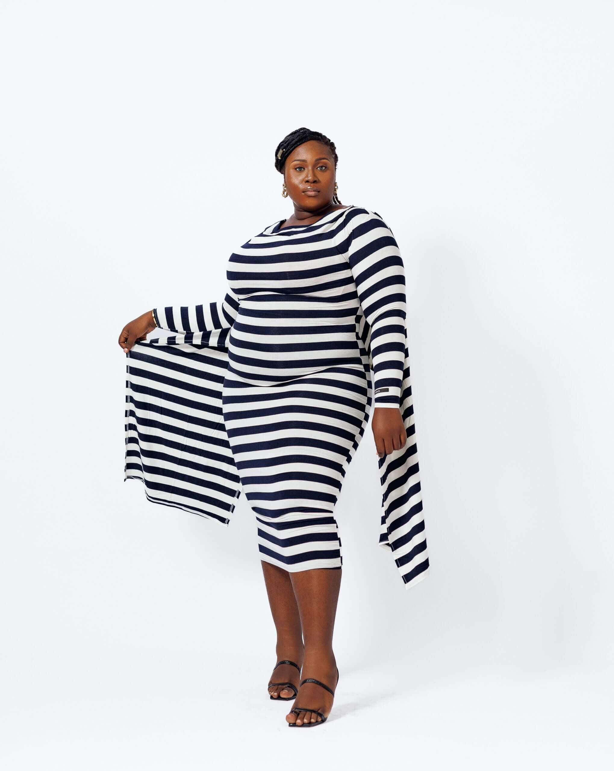 Biba Stripe Dress - Dresses