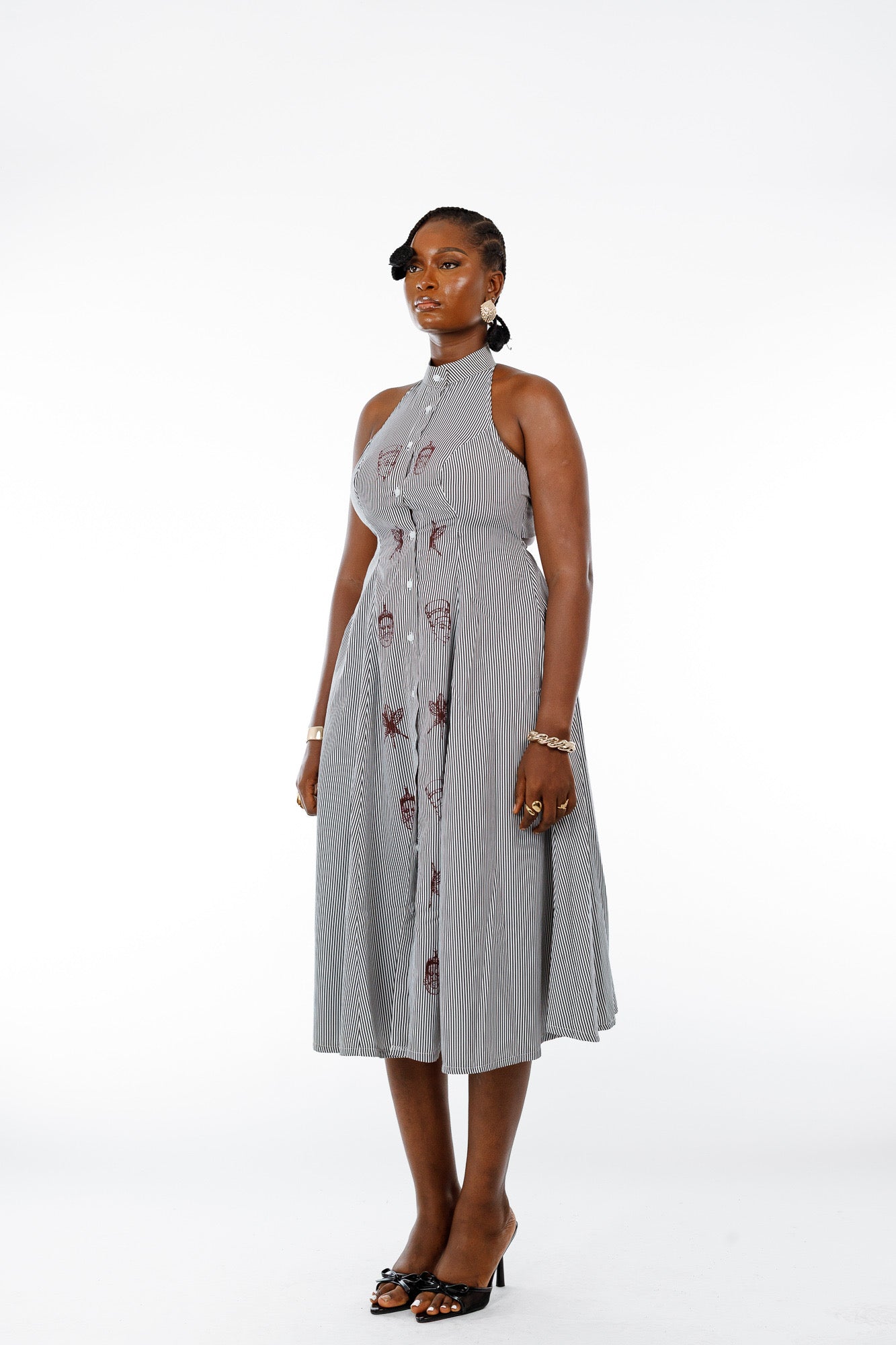 Female Stripe Gown (Ife)