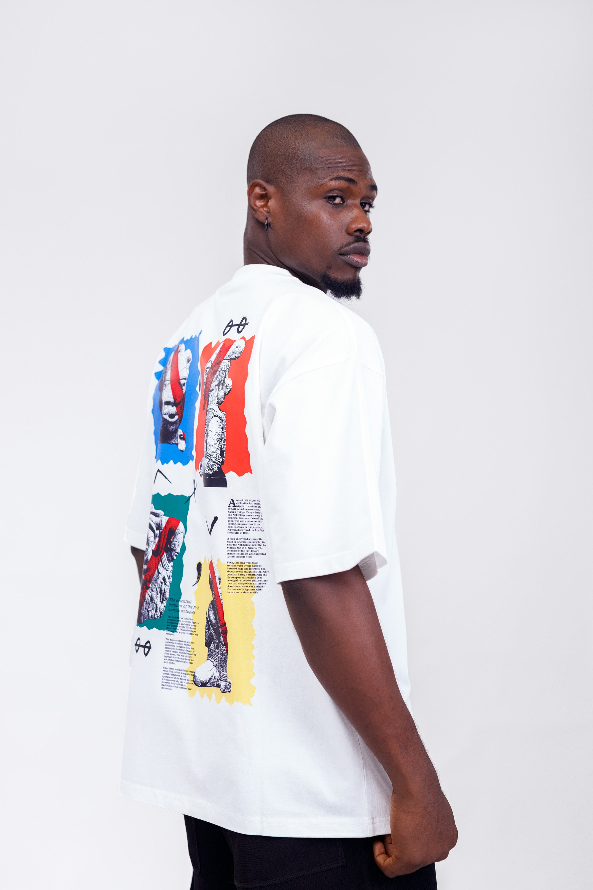 NOK Tee in White