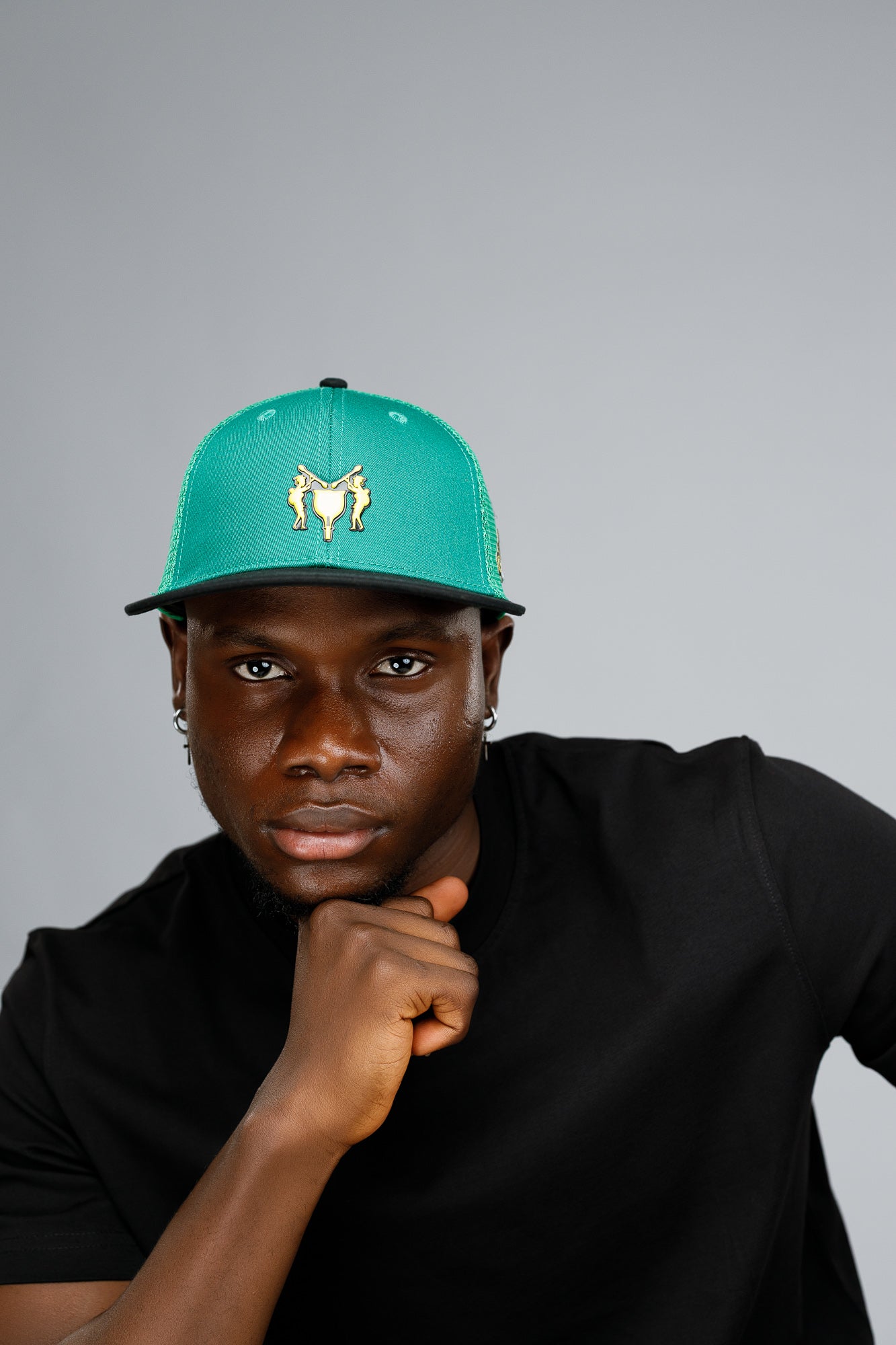NACK 3D Mini Logo Cap in Green