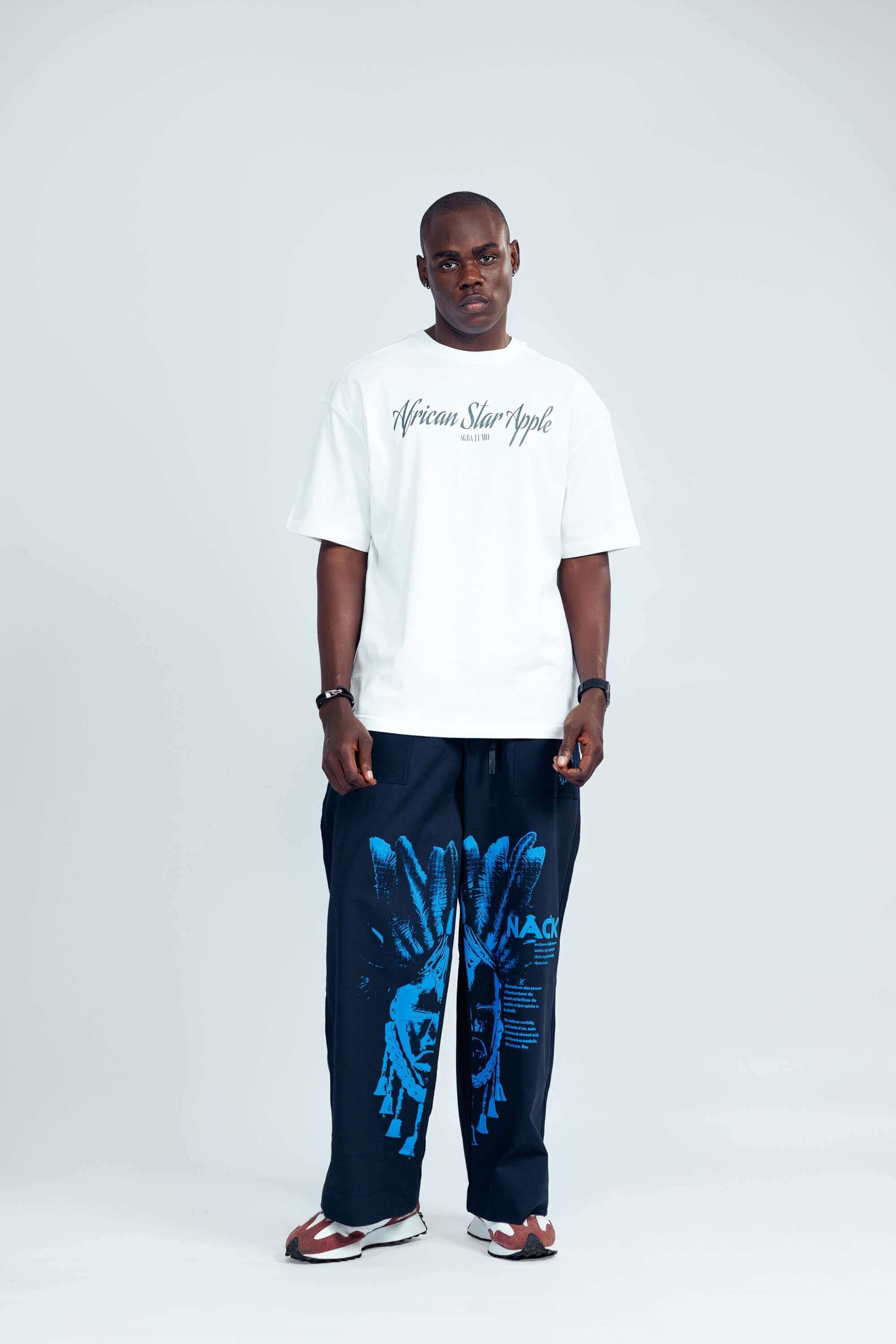 Agbalumo Tee in White - Uncategorized