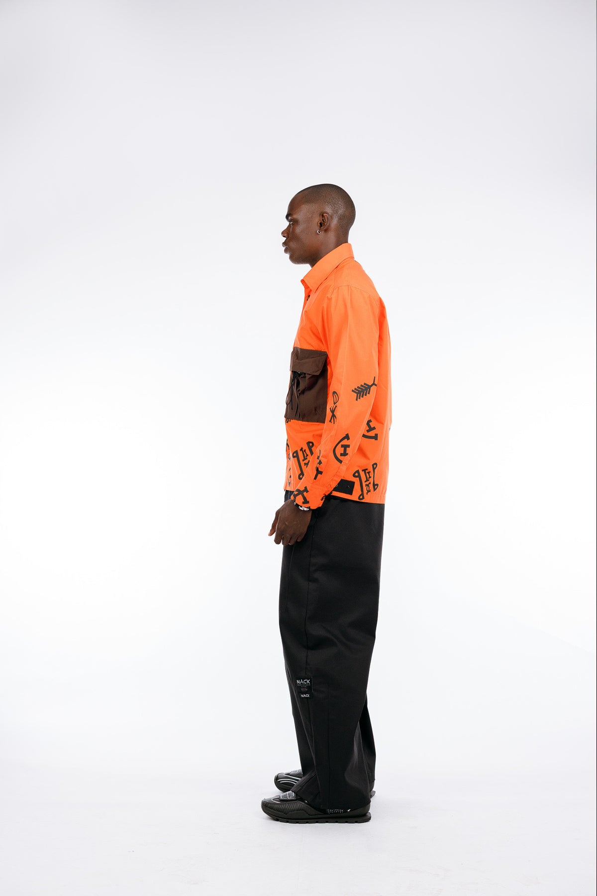 AKARA ORANGE SHIRT