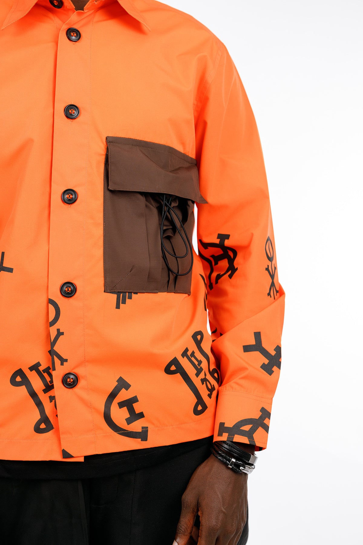 AKARA ORANGE SHIRT