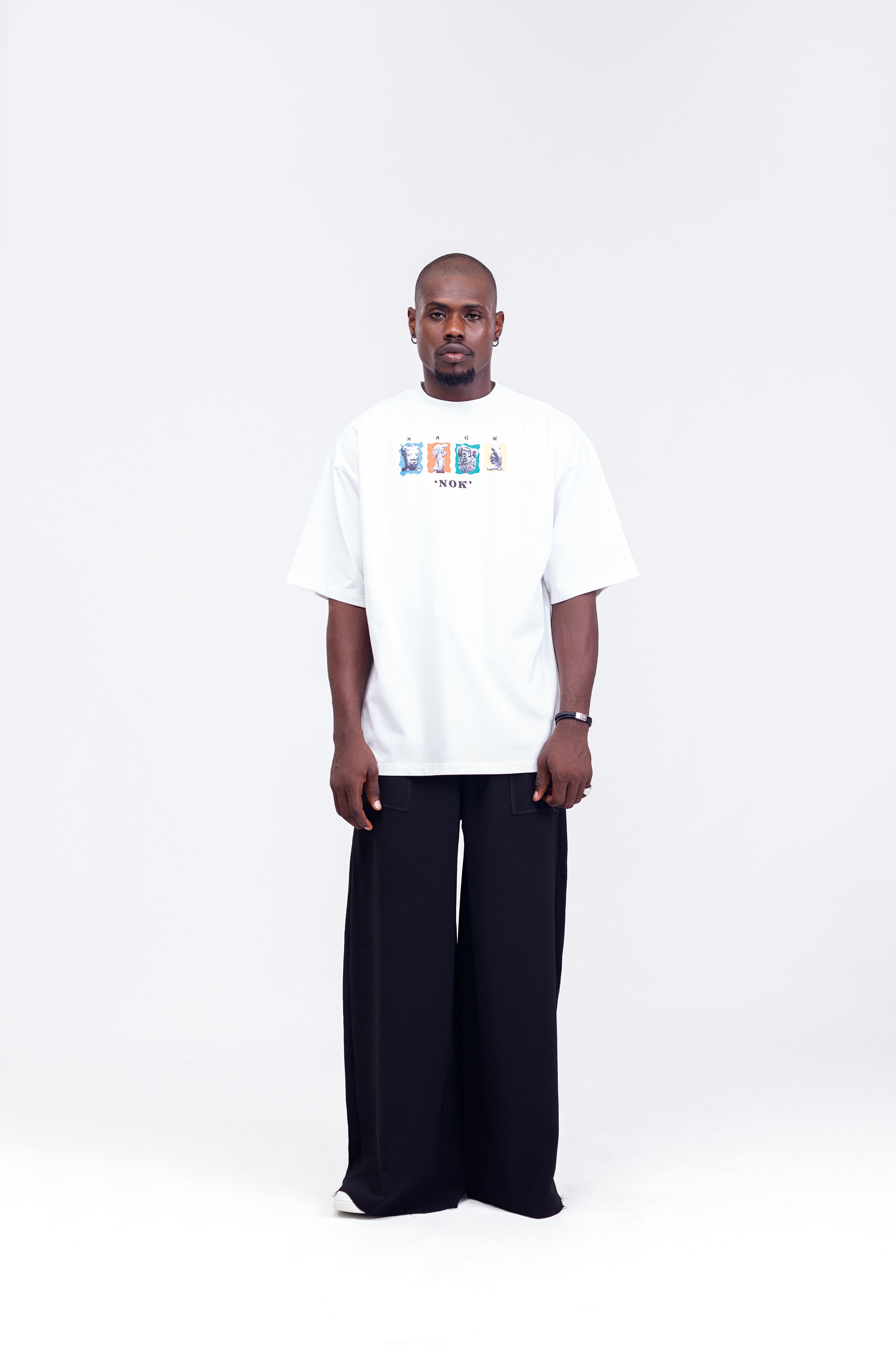 NOK Tee in White