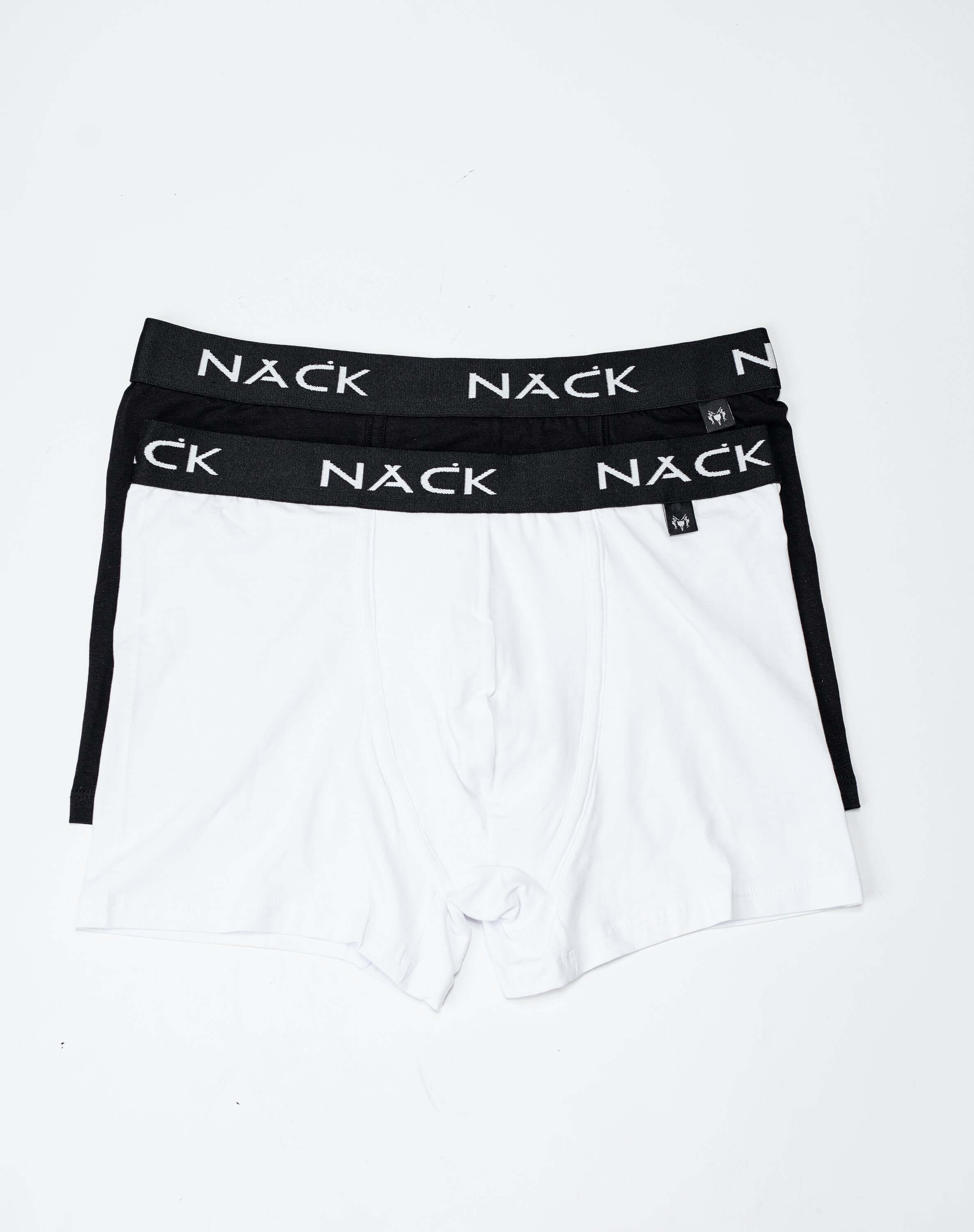 NACK Briefs - A set of 2 (Black & White) - Uncategorized