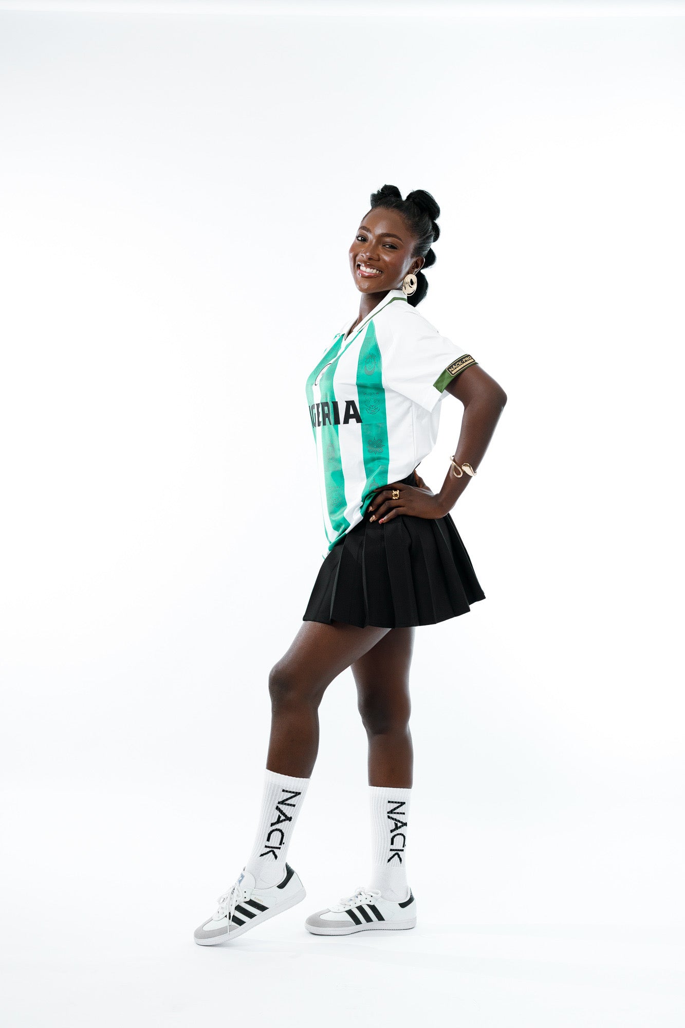 LXN Nigerian Jersey season 2 in White