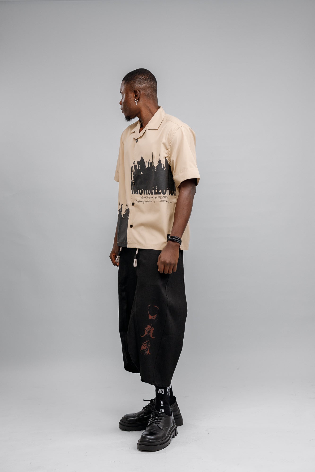 Jagun Shirt in Beige