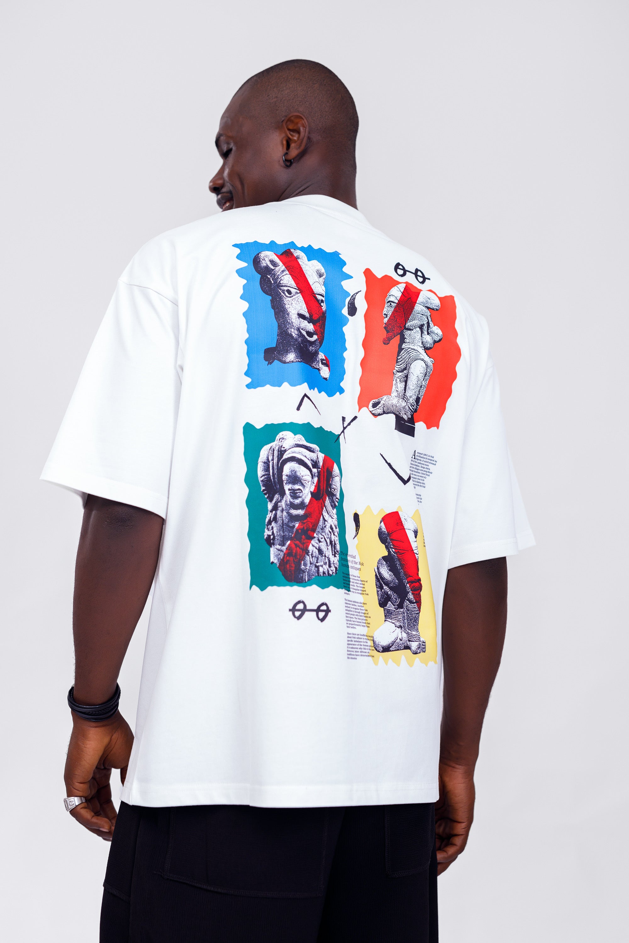 NOK Tee in White