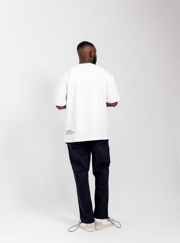 Absolute Tee in White (Oversized)