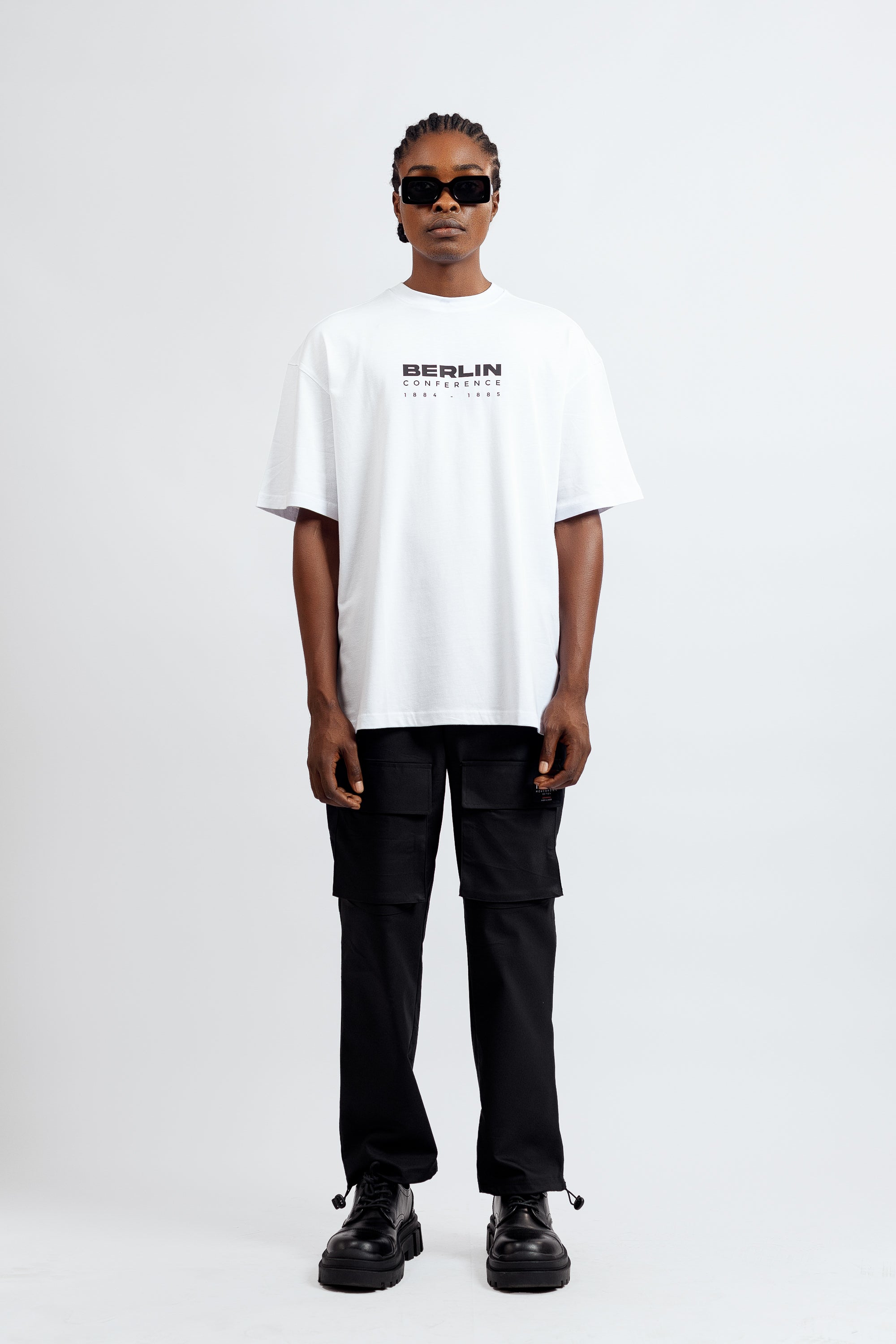Berlin Conference Tee in White