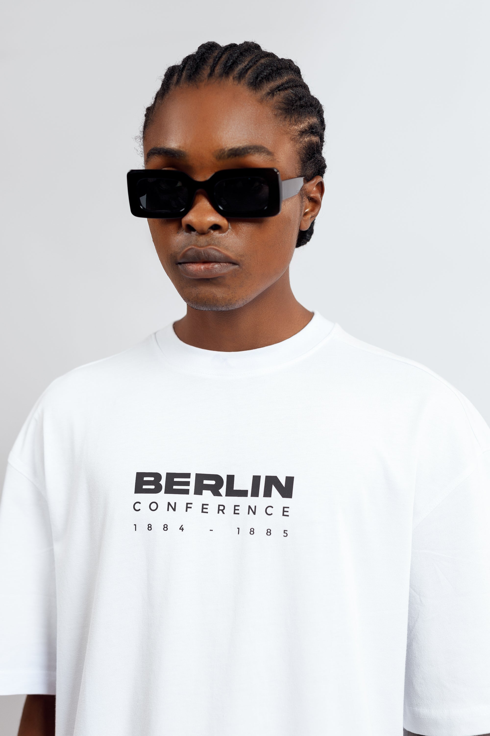 Berlin Conference Tee in White