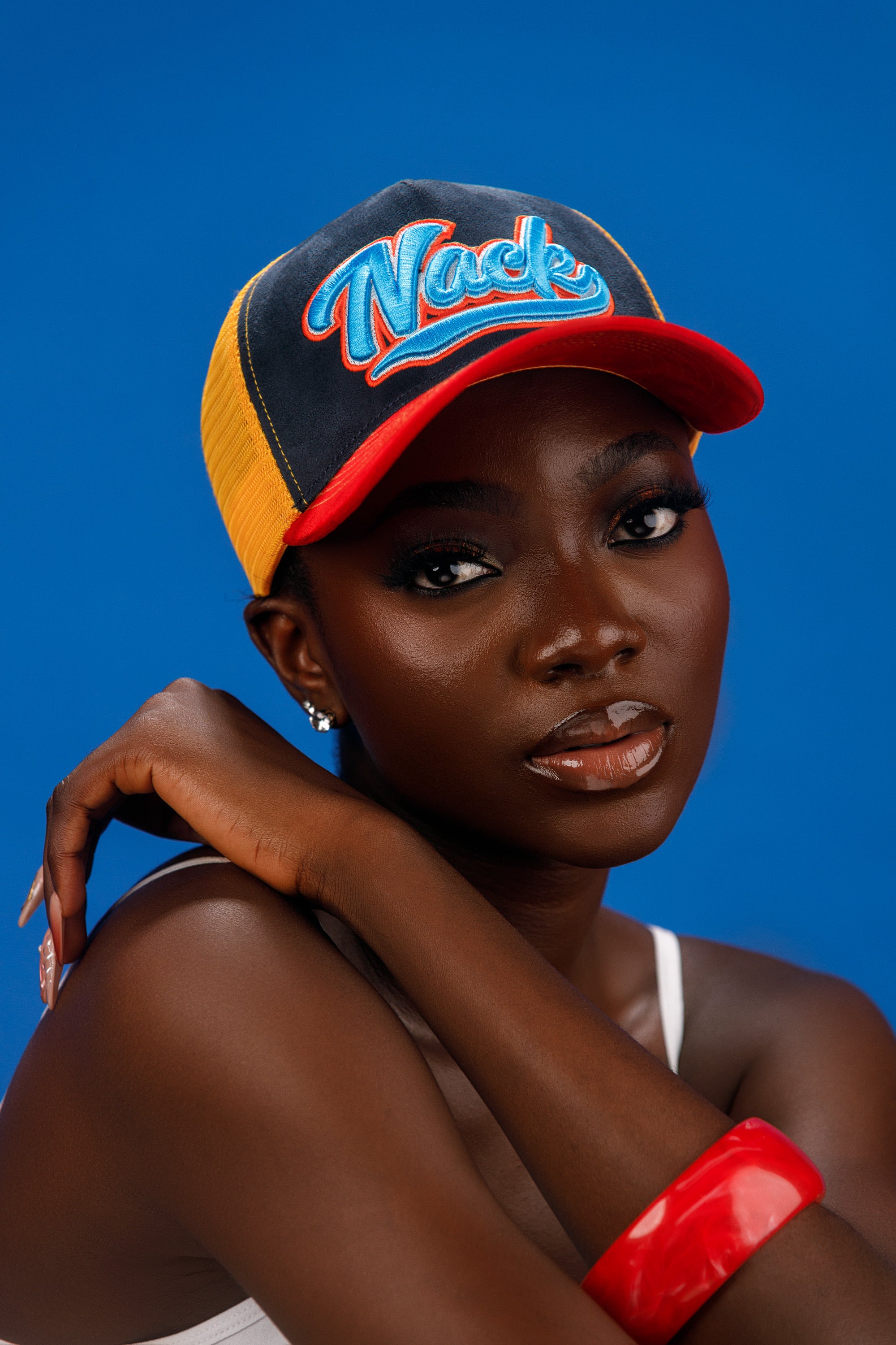 NACK Summer Vibes Cap in Blue