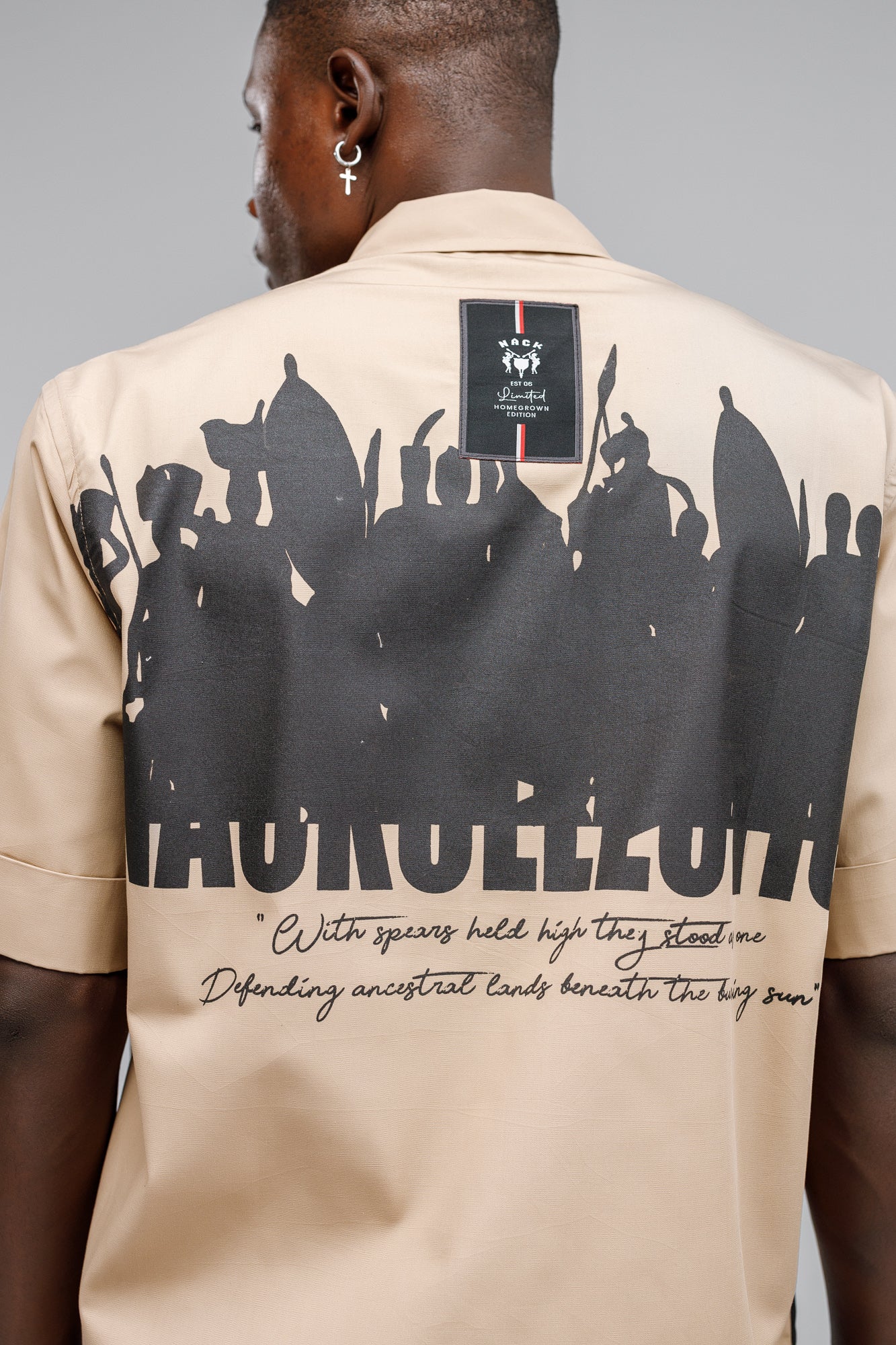 Jagun Shirt in Beige