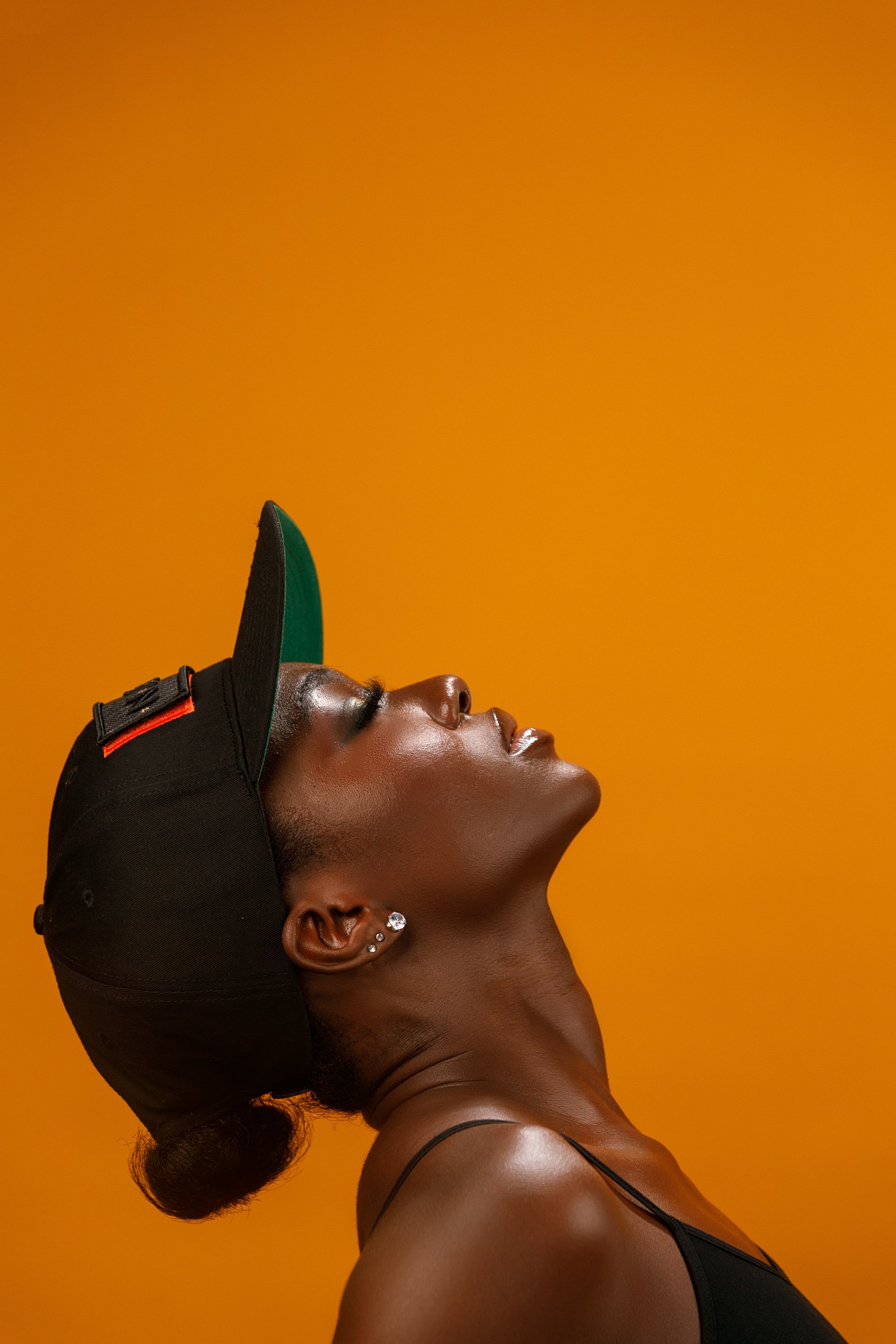 NACK Tribal Patch Cap in Black