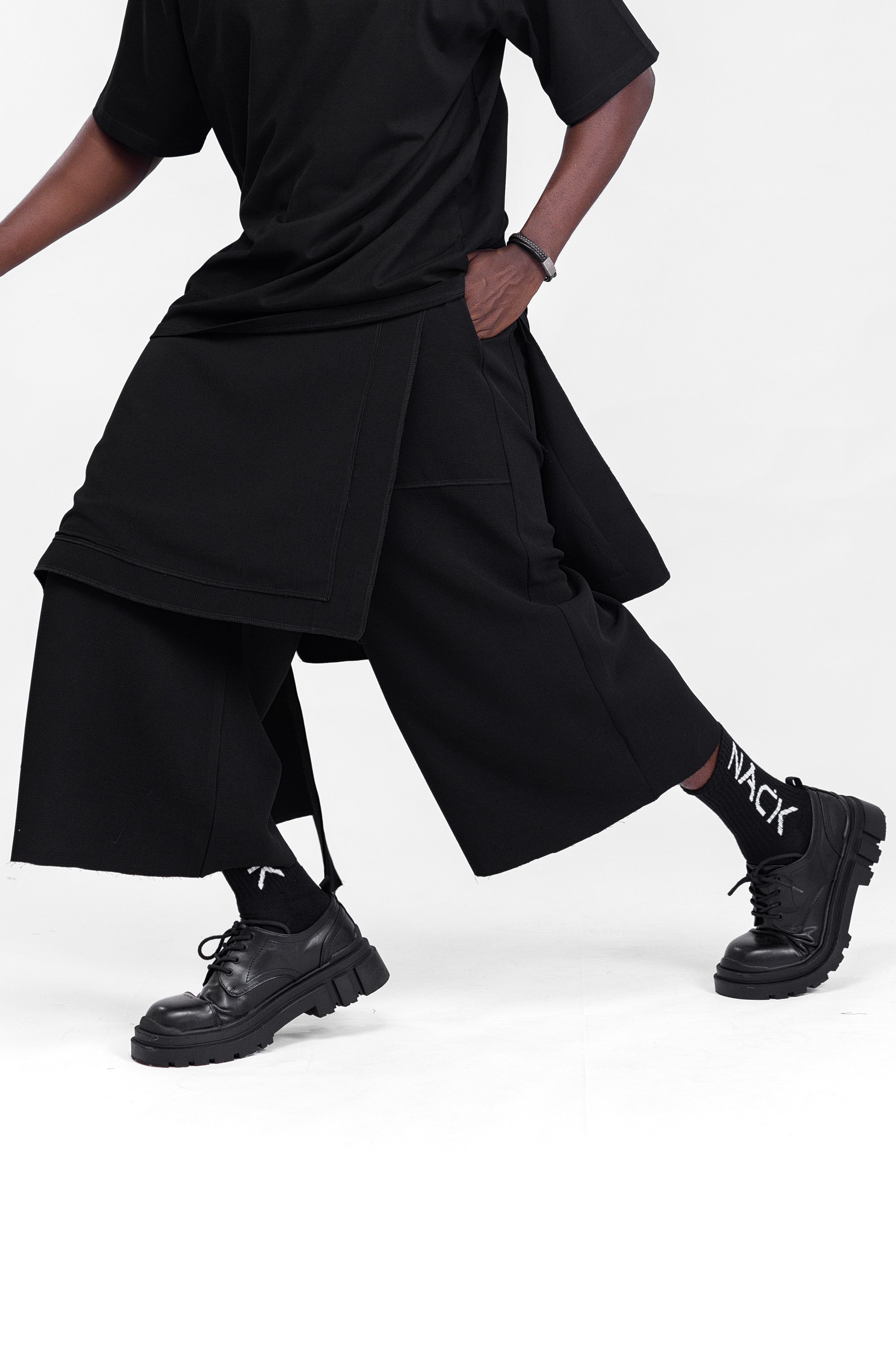 ZEN 3QUARTER PALAZZO (Detachable Wrap)